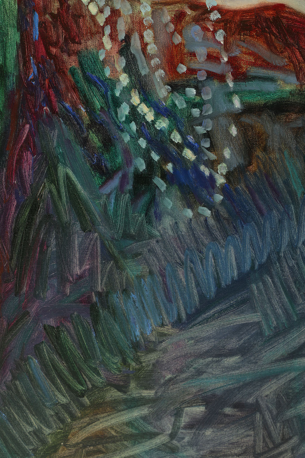 Barbara A. Wood Oil Painting on Canvas "The Madame"