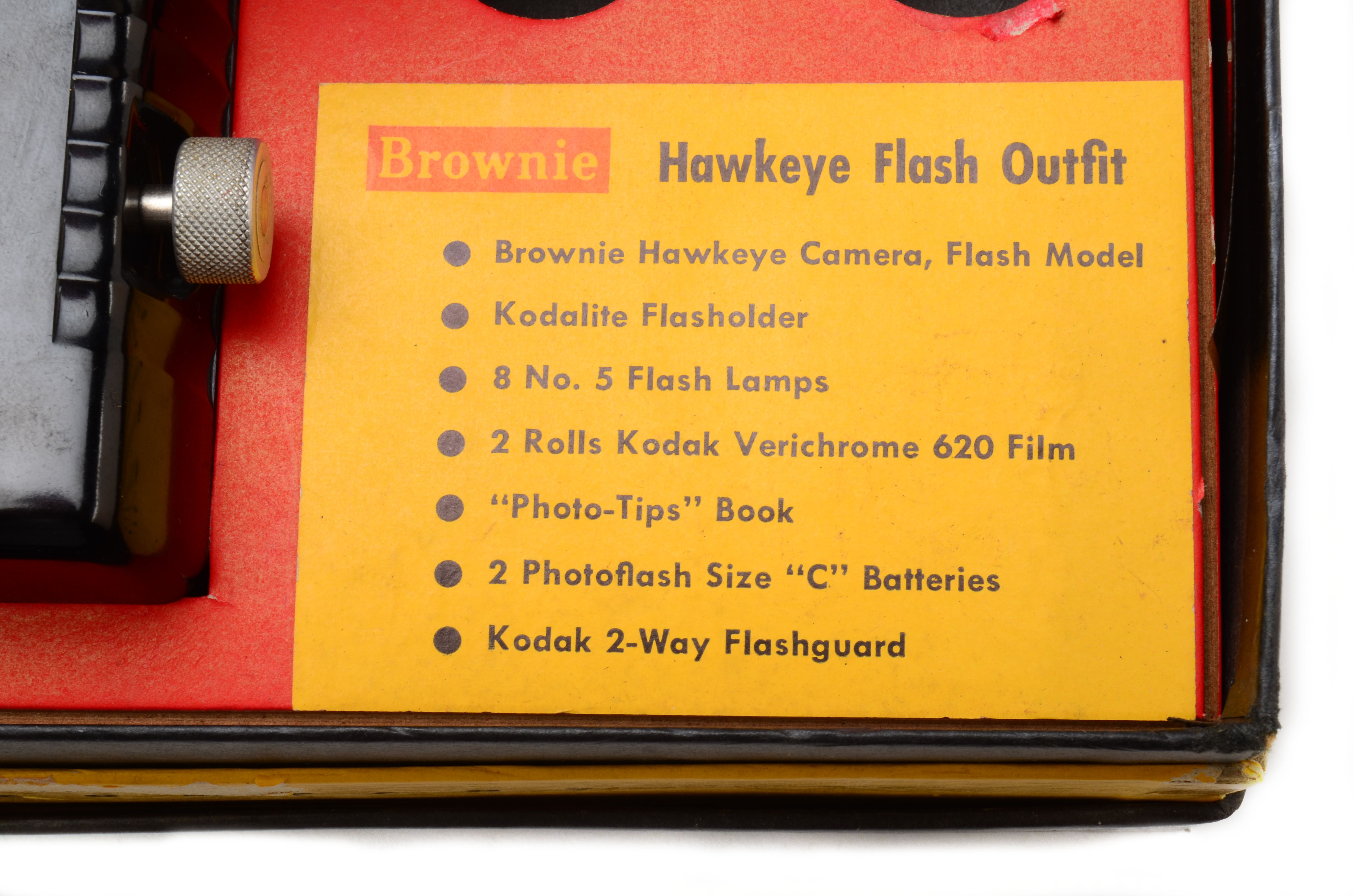 Brownie Hawkeye Kodak Flash Outfit Camera
