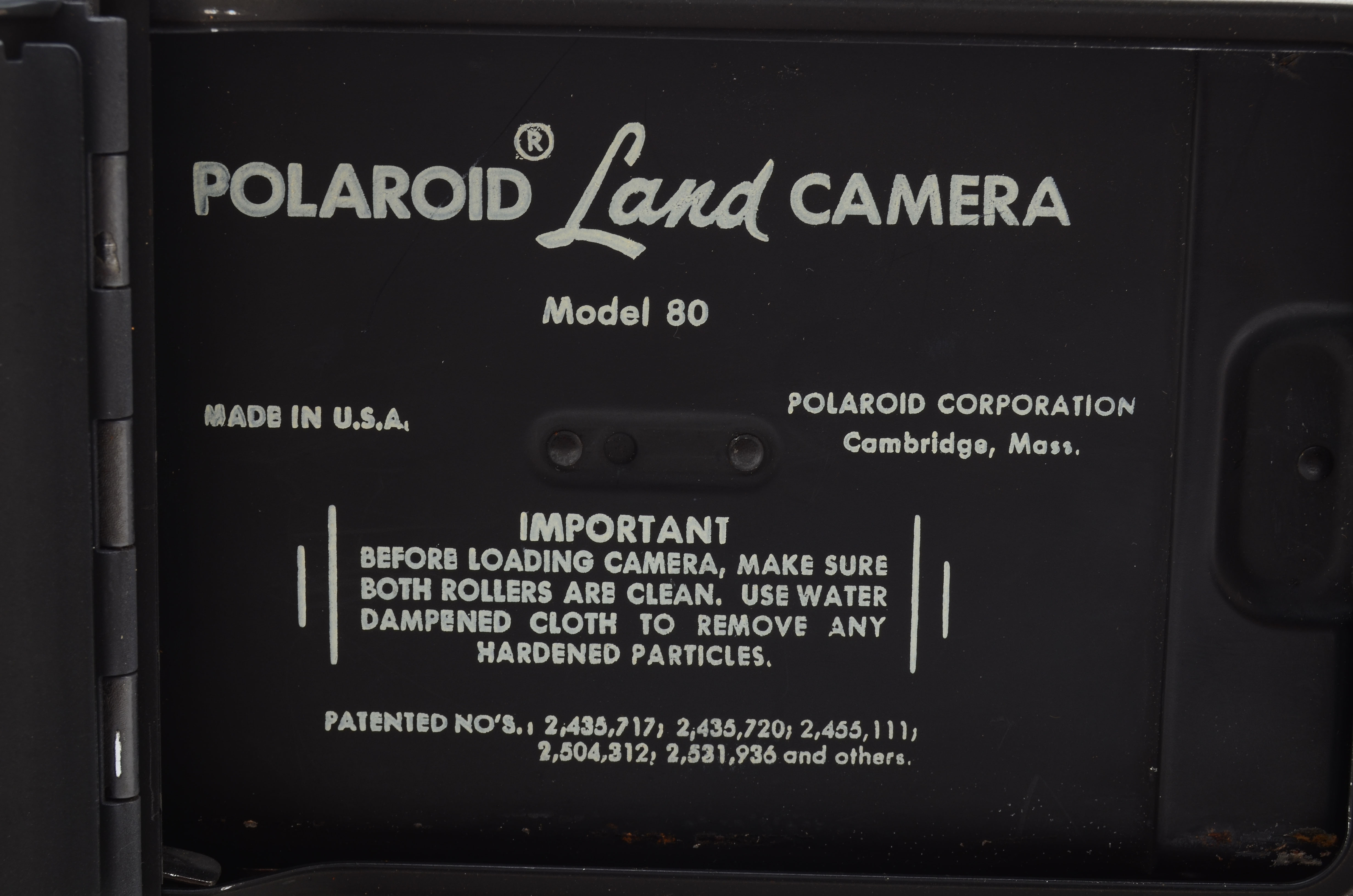 Polaroid Model 80 Land Camera