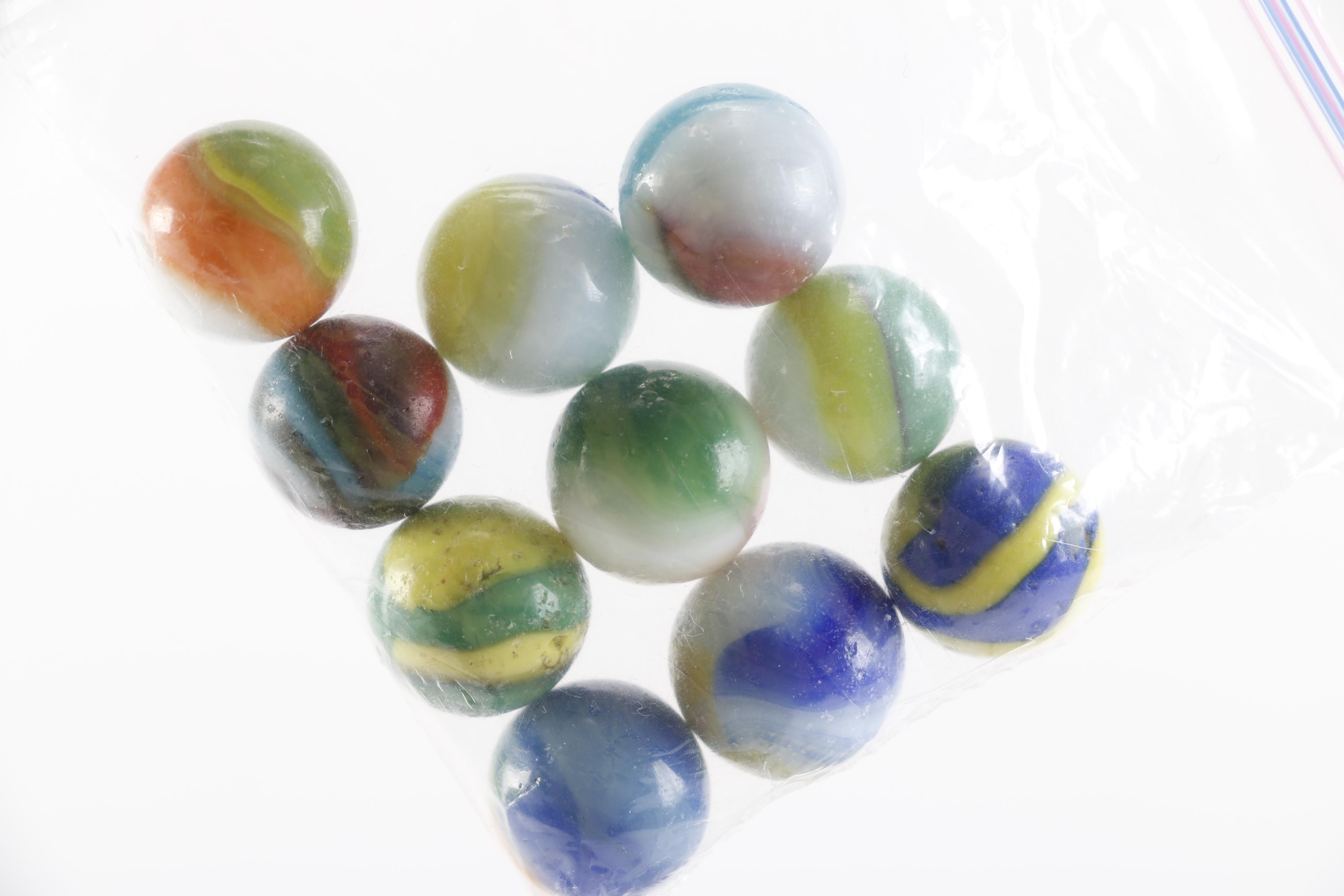 Generous Assortment of Glass Marbles