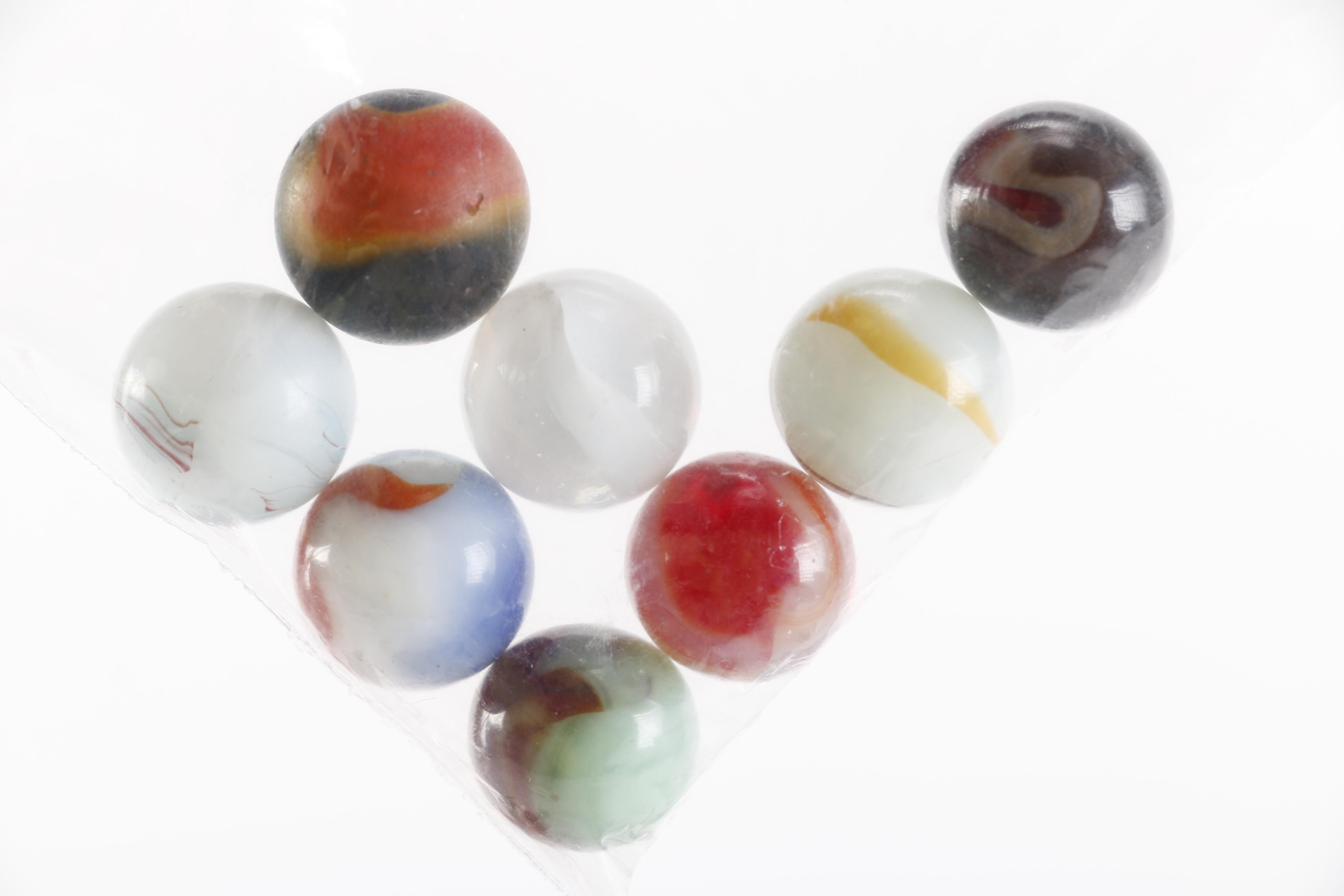 Generous Assortment of Glass Marbles