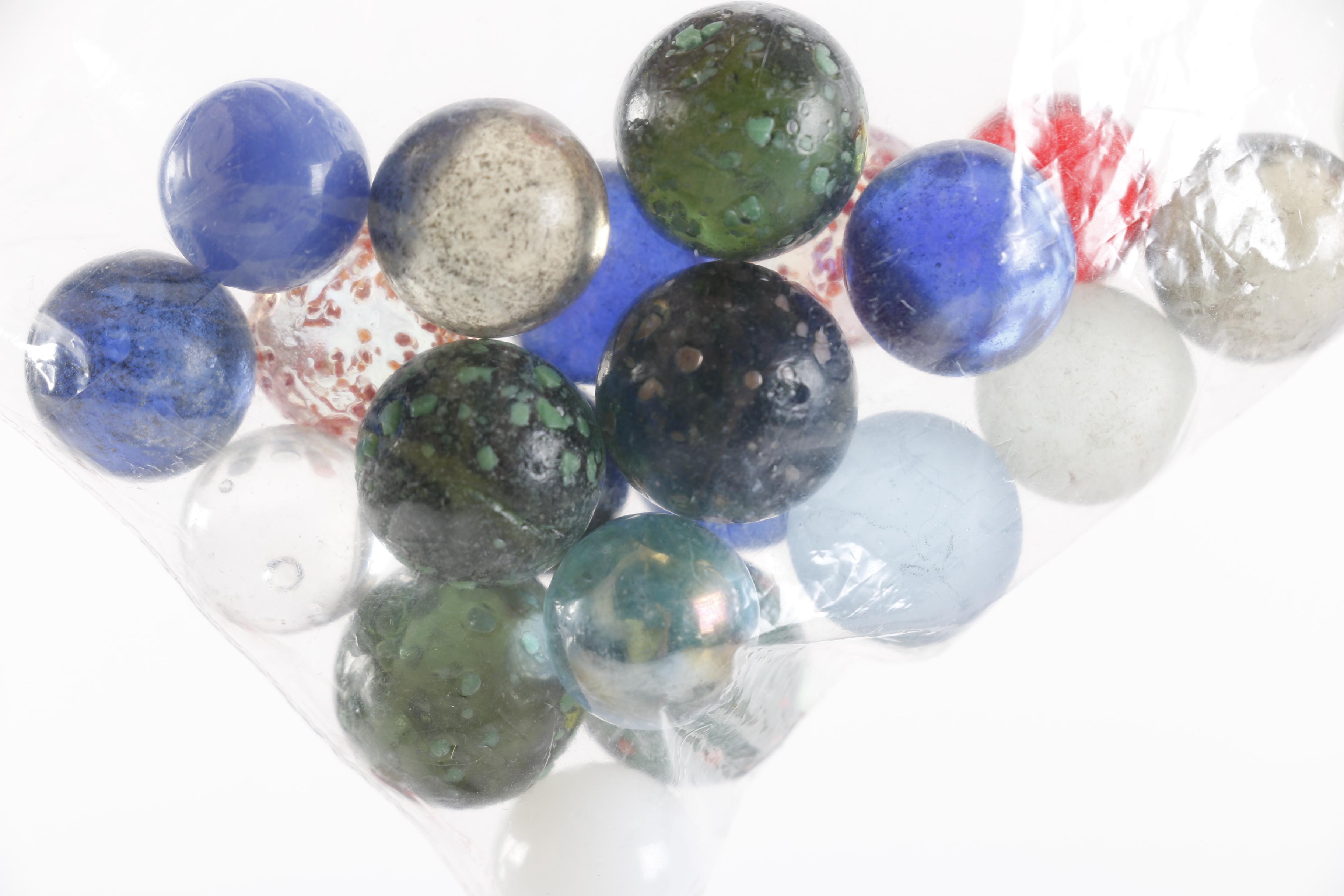 Generous Assortment of Glass Marbles