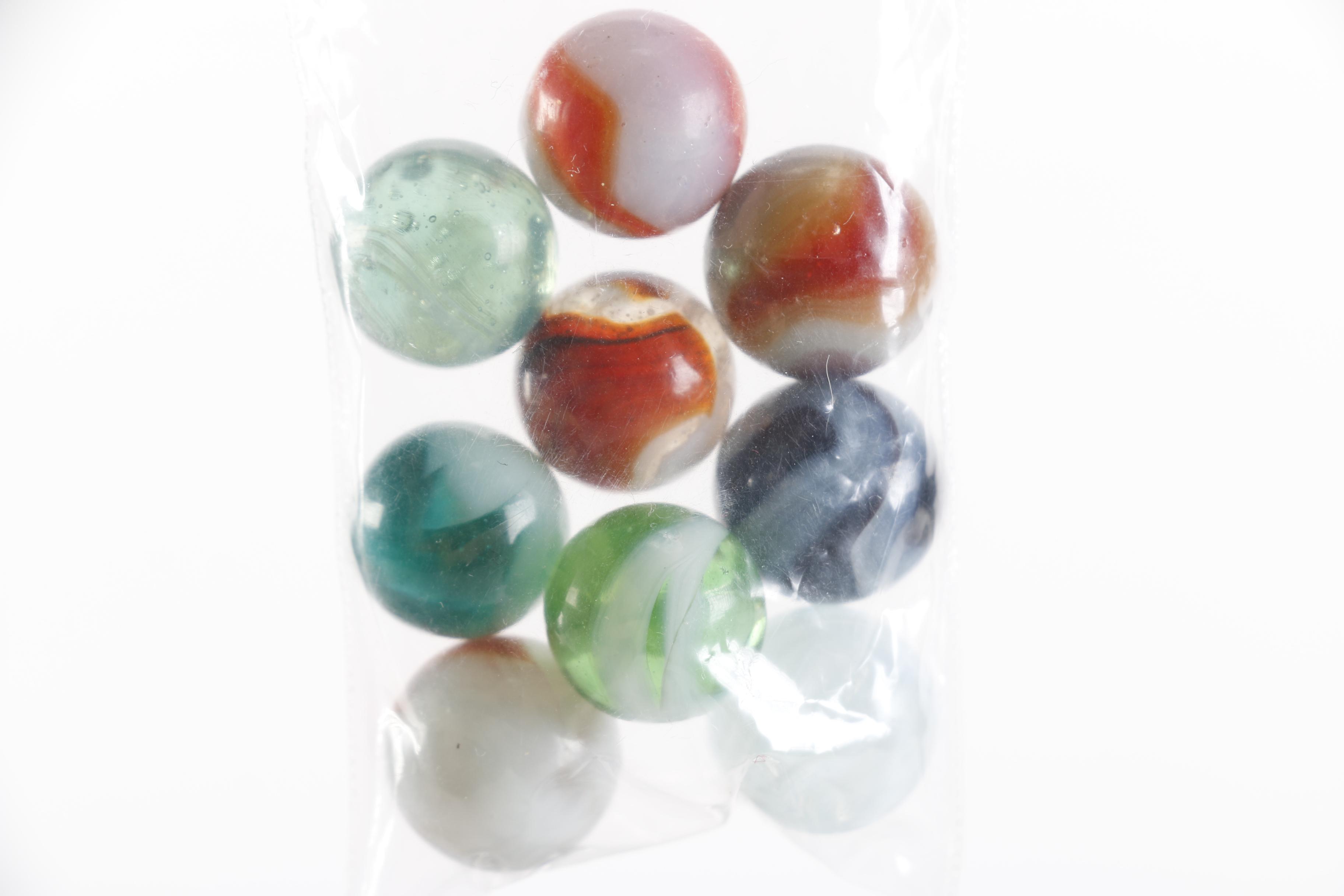 Generous Assortment of Glass Marbles