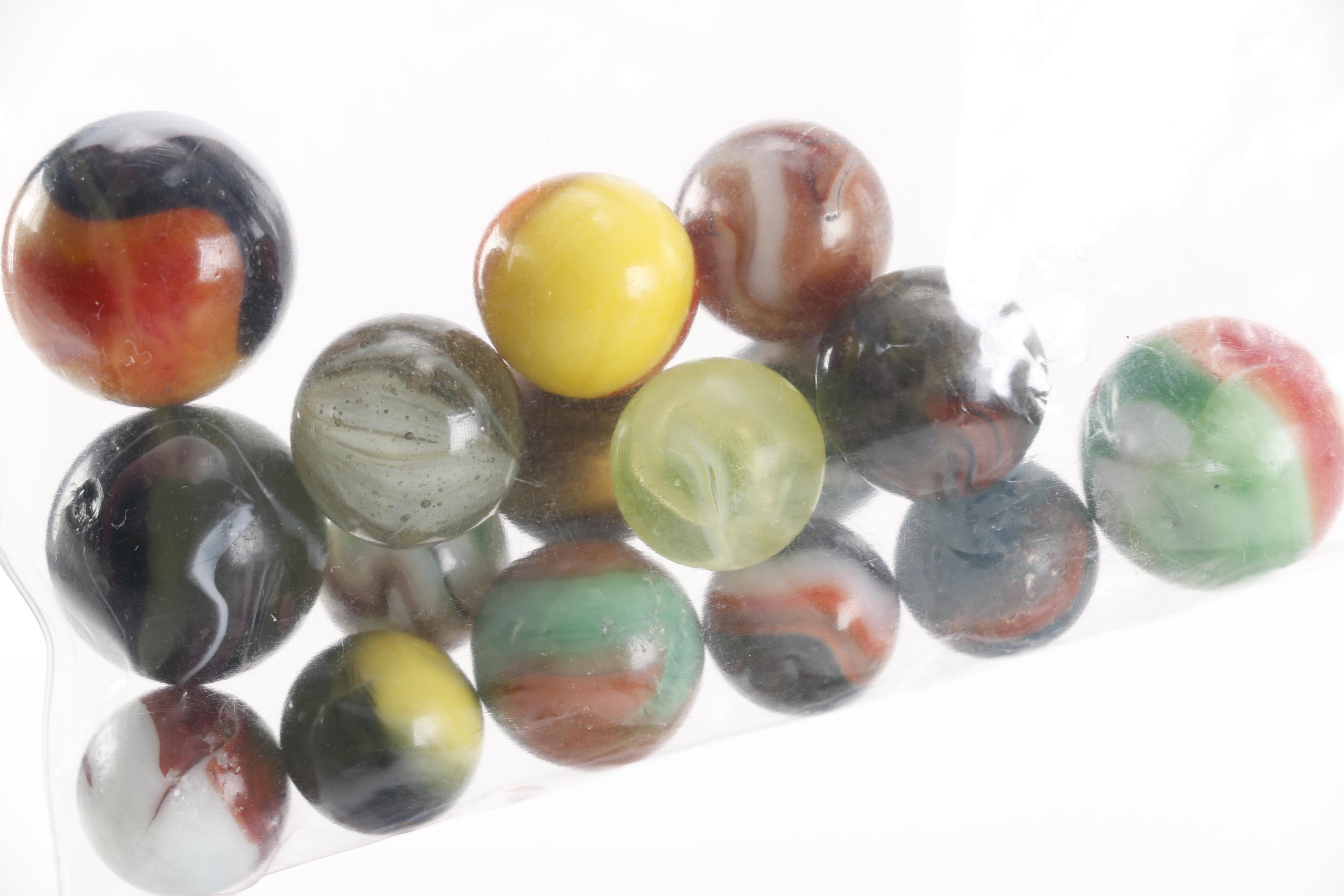 Generous Assortment of Glass Marbles