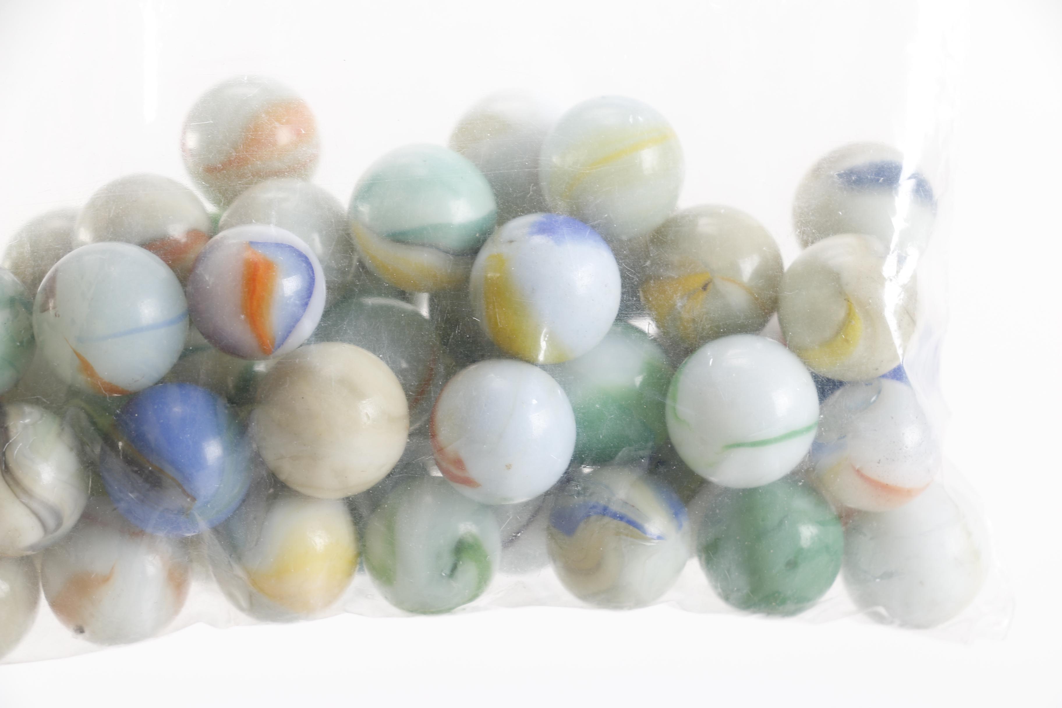 Generous Assortment of Glass Marbles