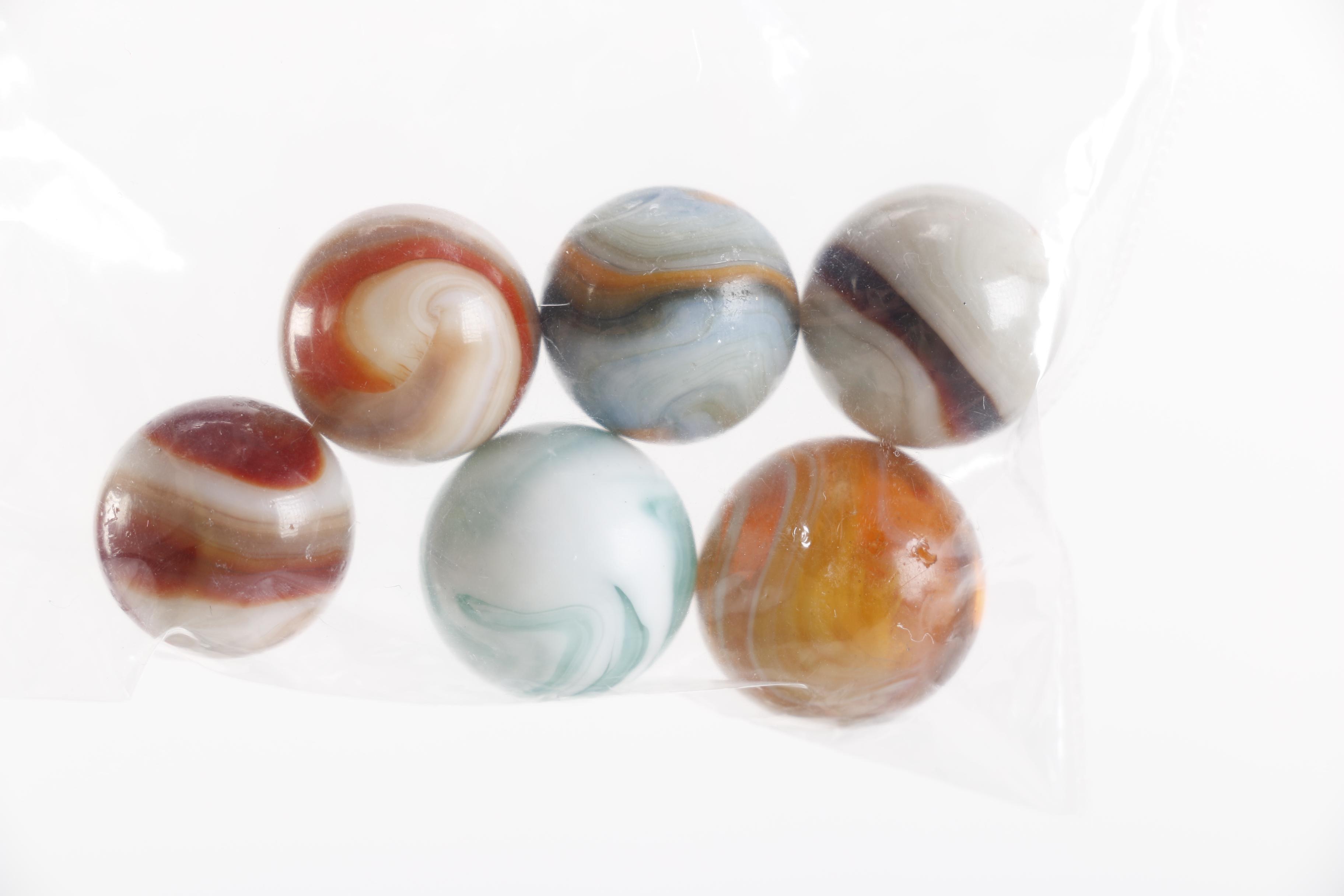 Generous Assortment of Glass Marbles