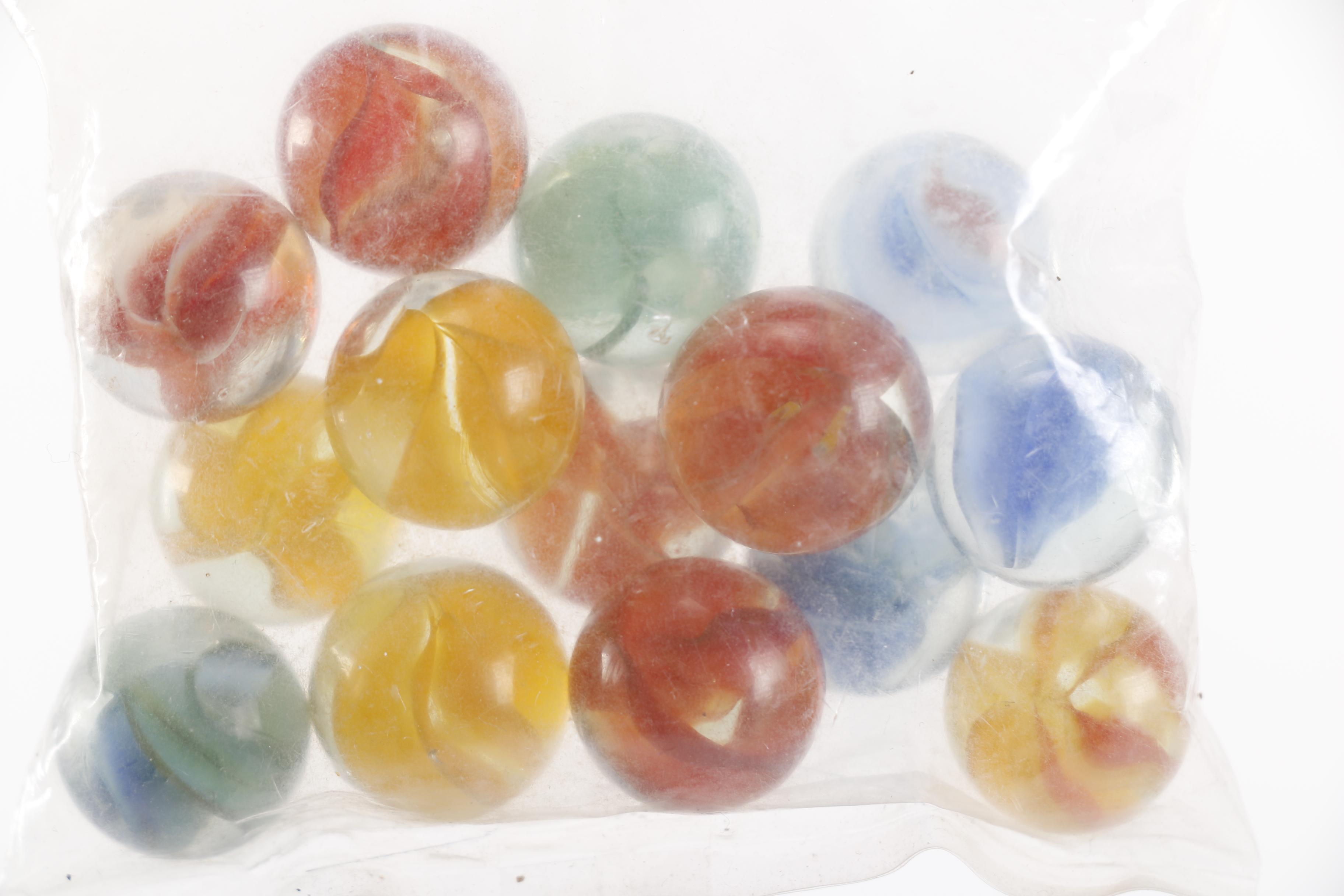 Generous Assortment of Glass Marbles