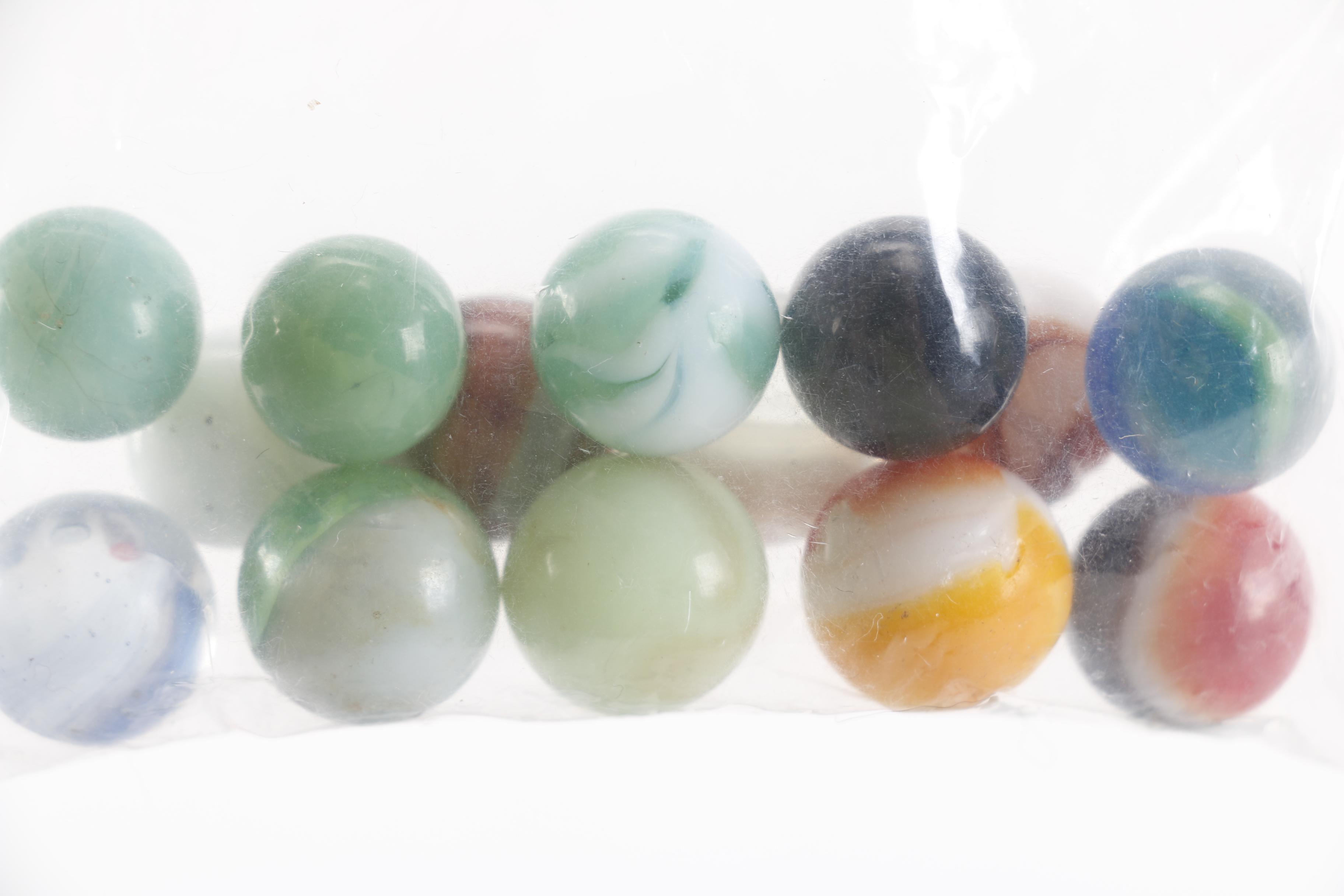 Generous Assortment of Glass Marbles