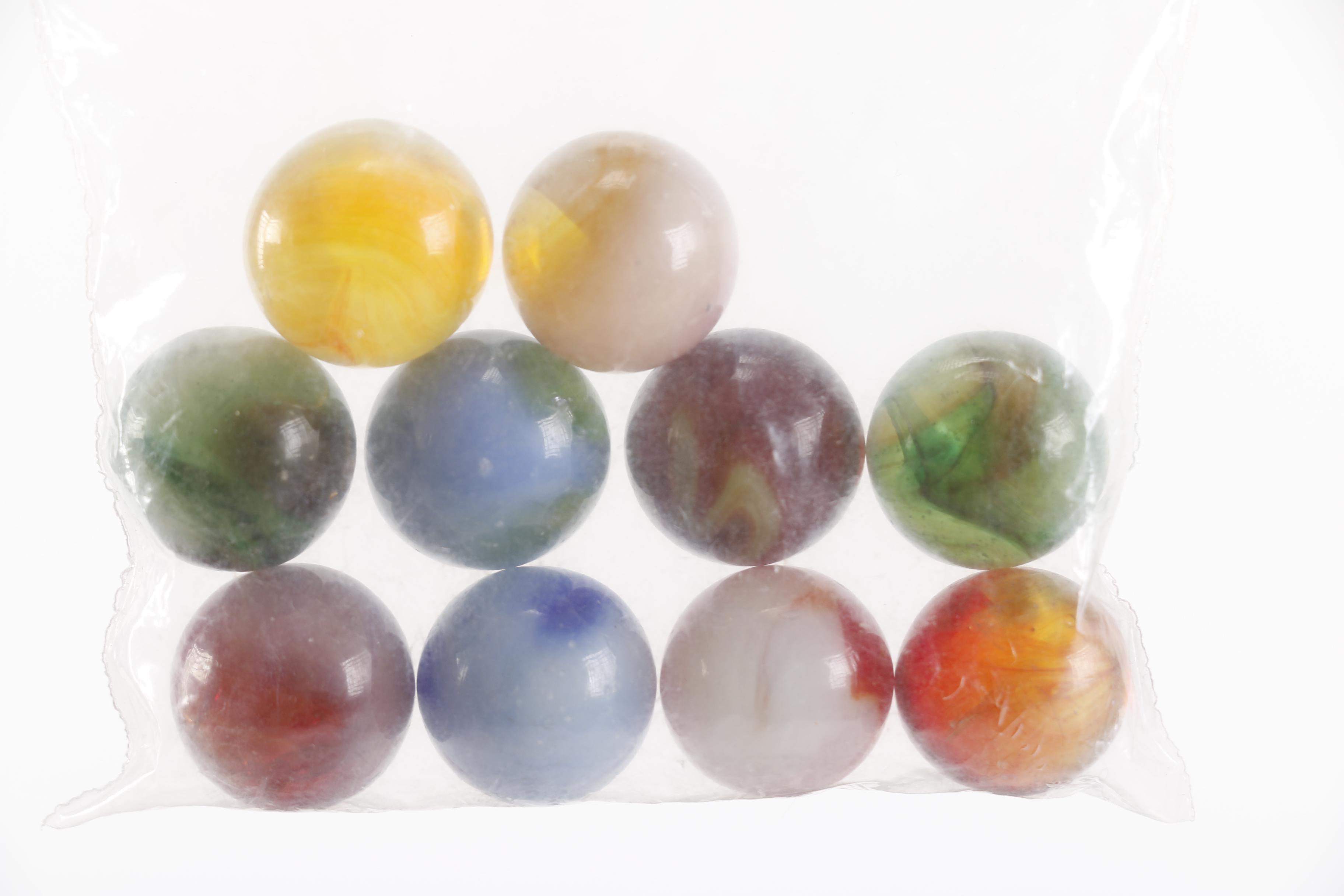 Generous Assortment of Glass Marbles