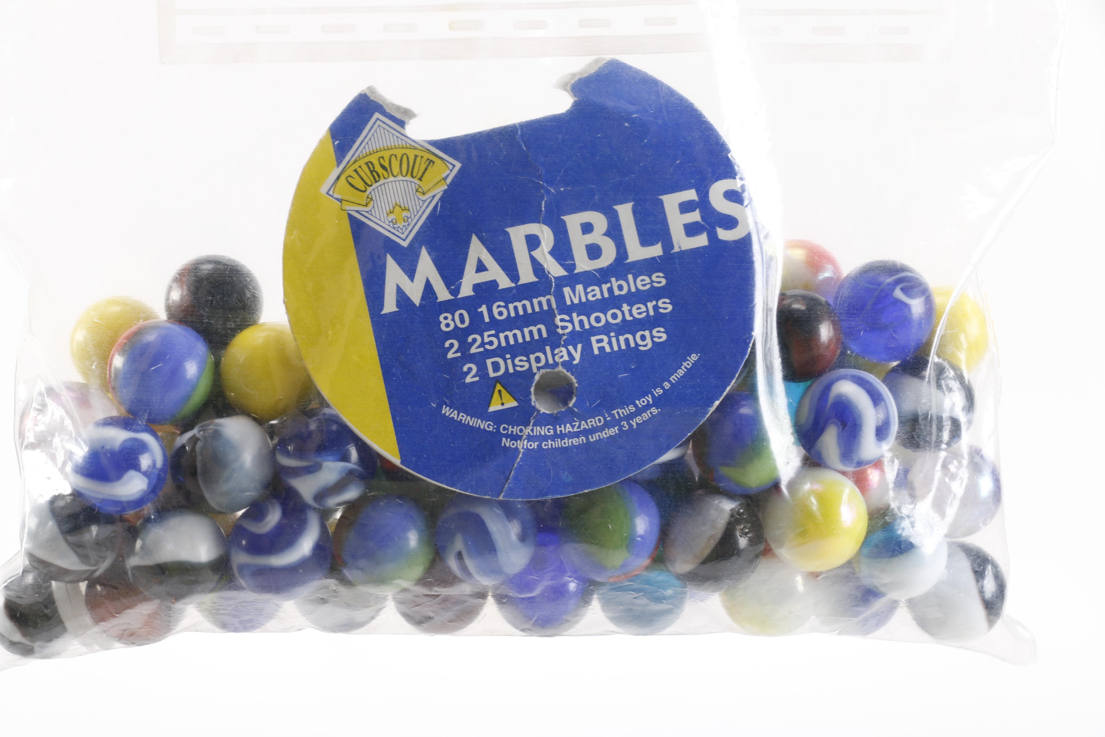 Generous Assortment of Glass Marbles