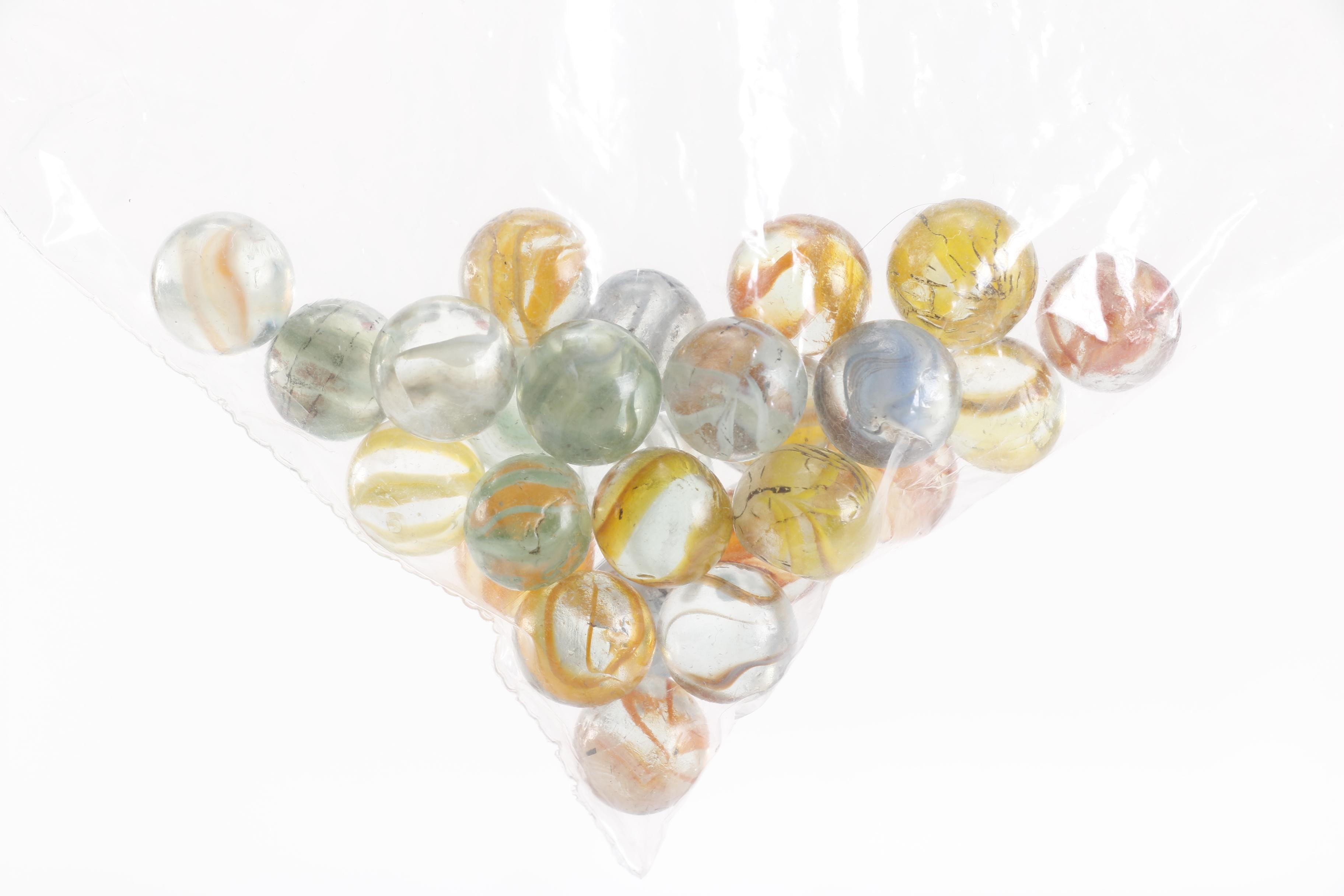 Generous Assortment of Glass Marbles