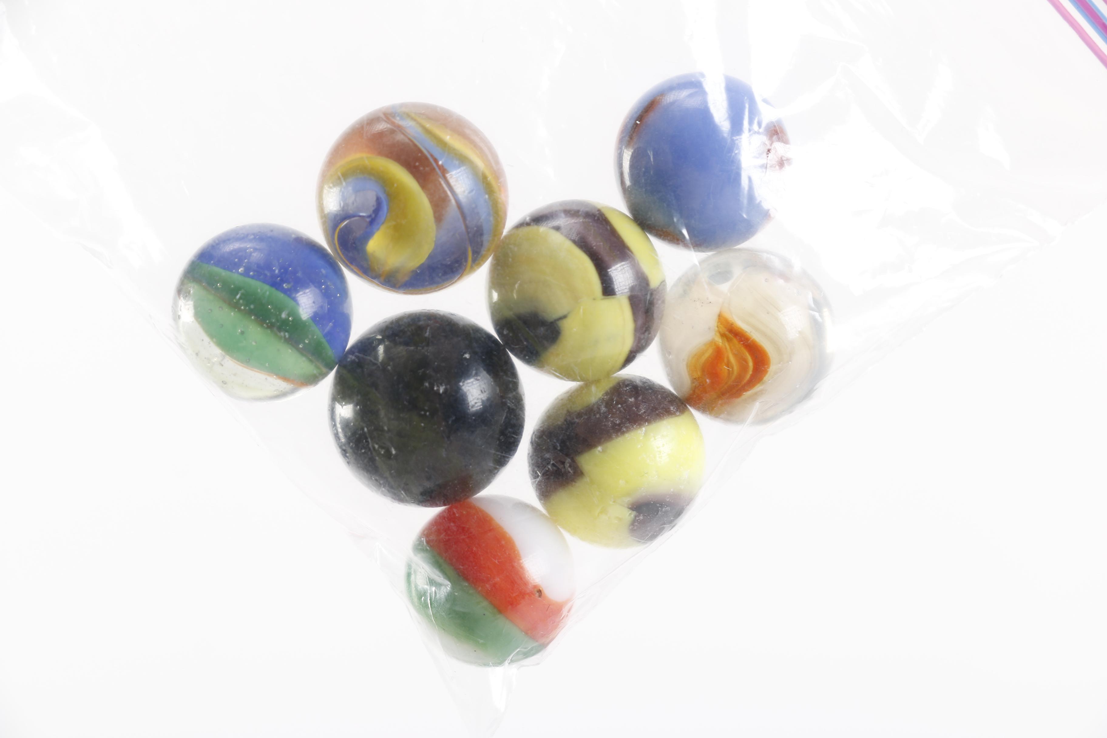 Generous Assortment of Glass Marbles
