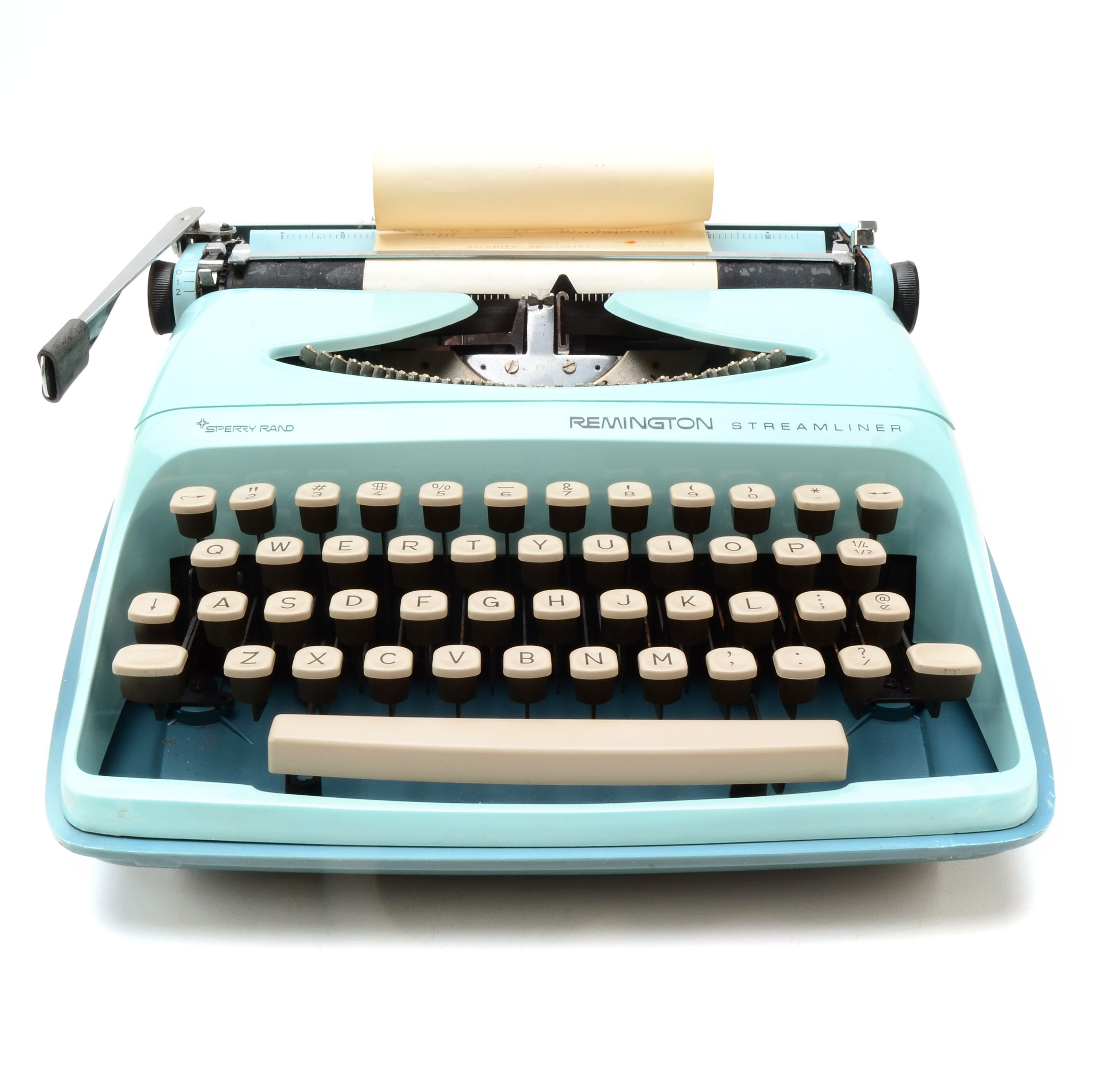 Remington Streamliner Portable Typewriter