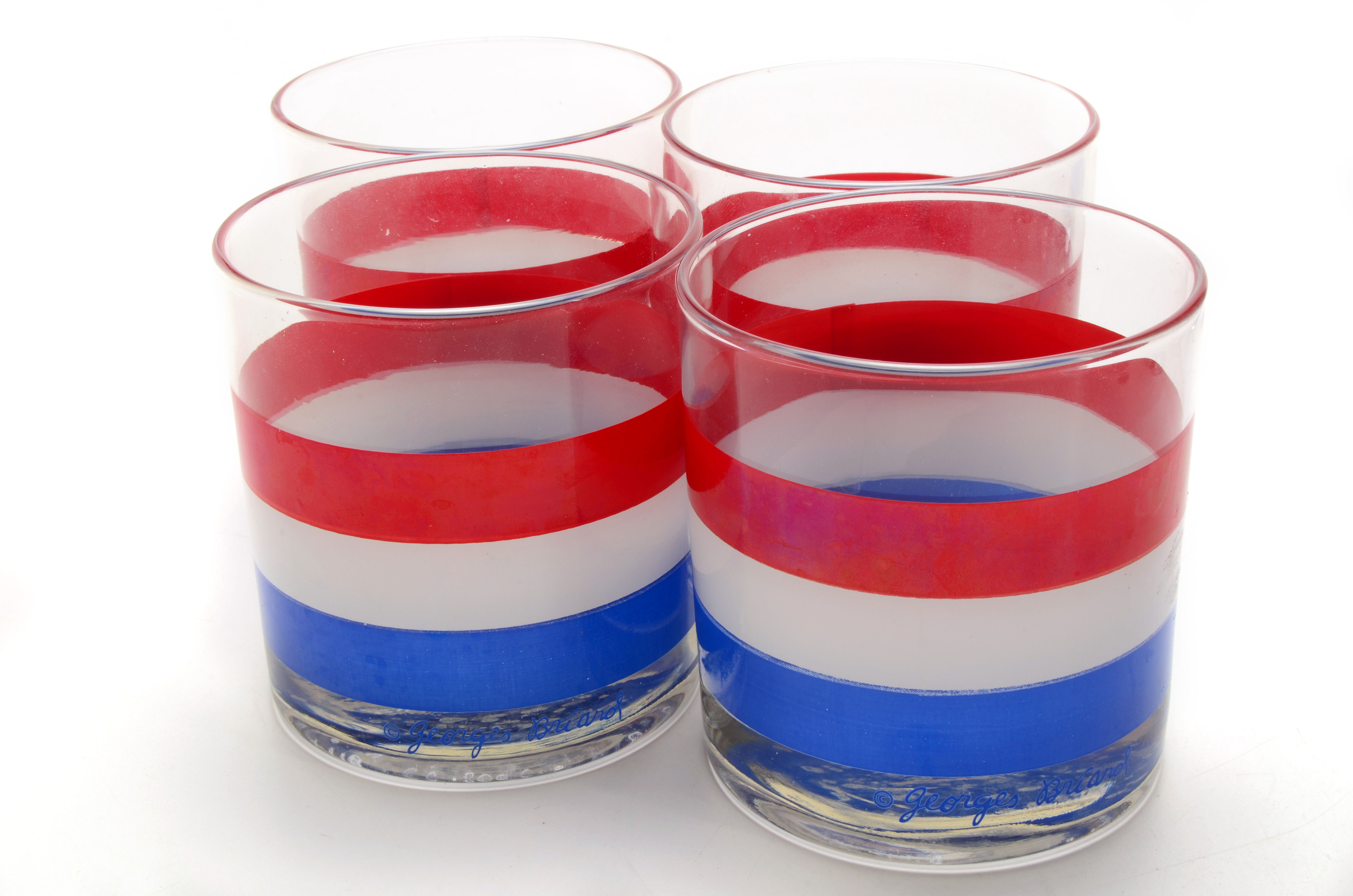 Set of Georges Briard Glassware