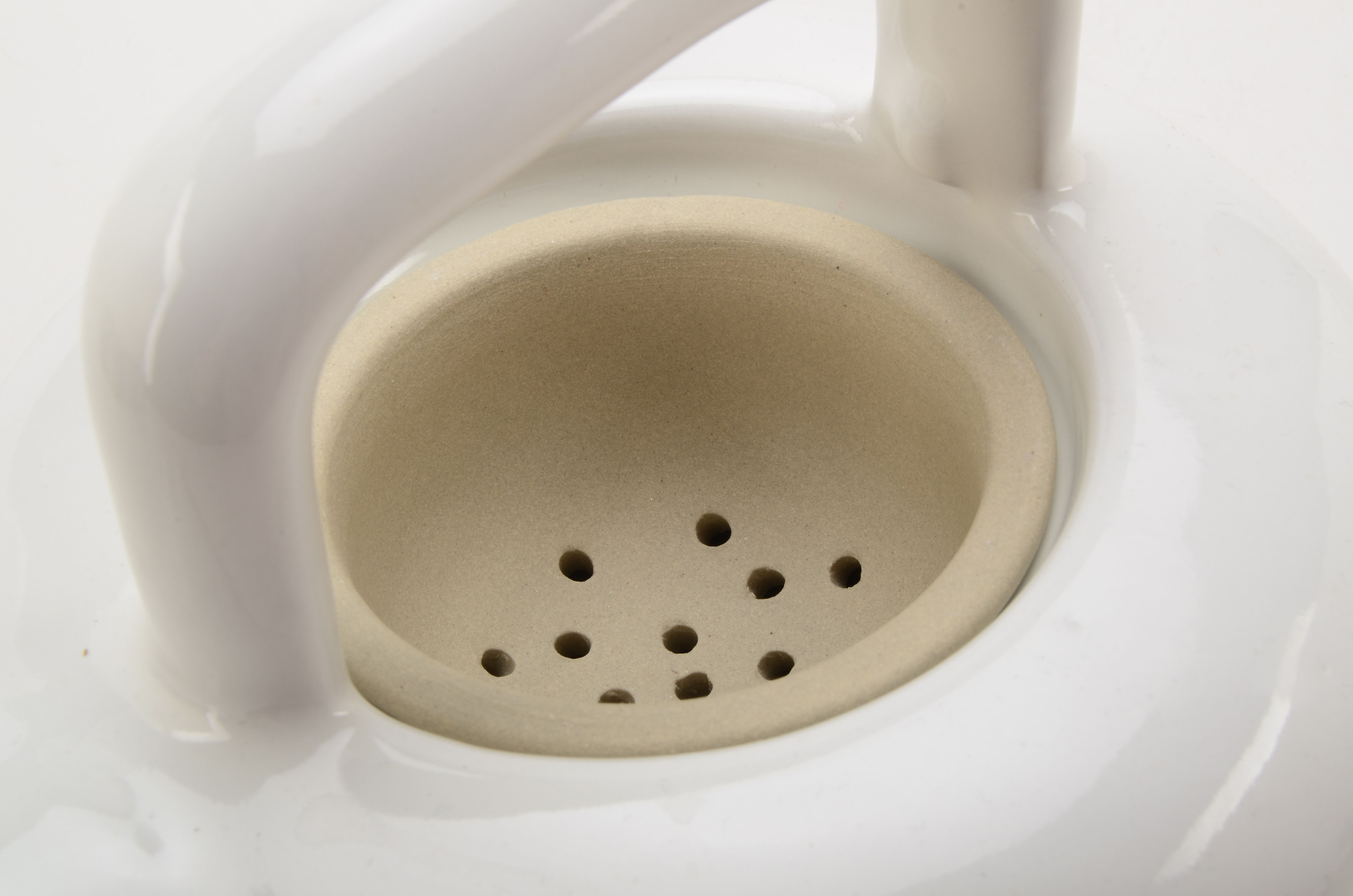 Vintage White Bennington Pottery Tea Set