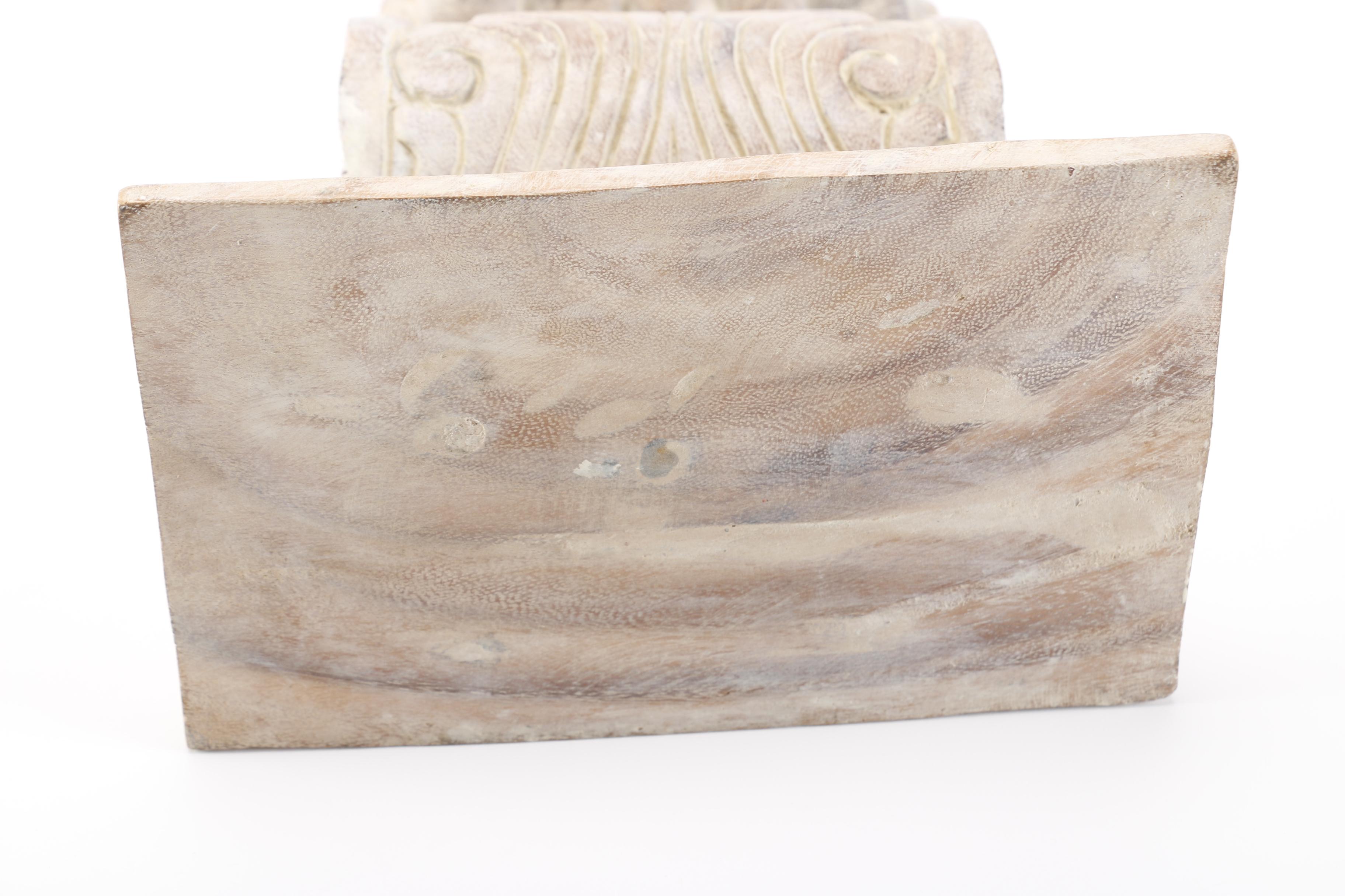 Painted Wooden Accent Sconces