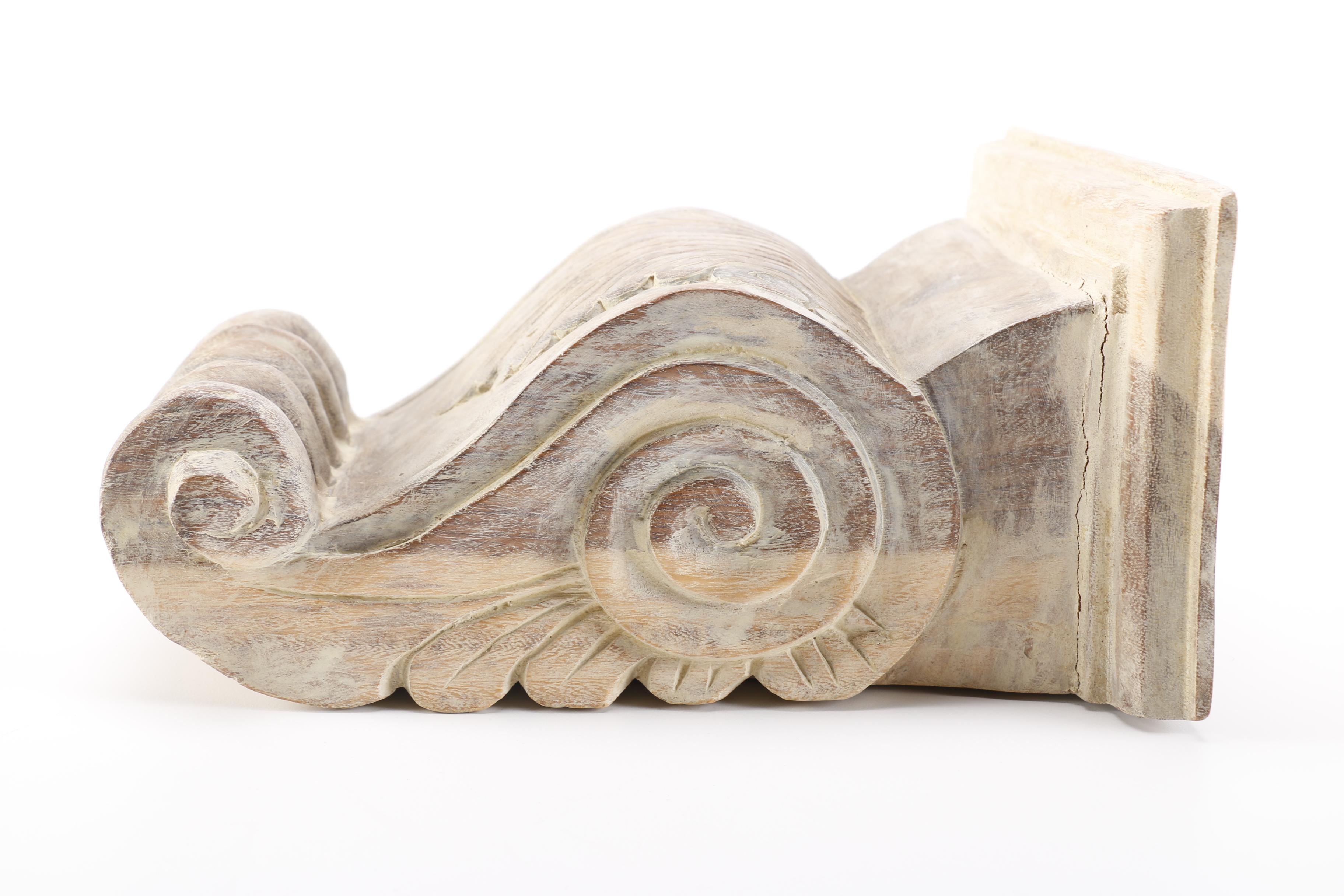 Painted Wooden Accent Sconces