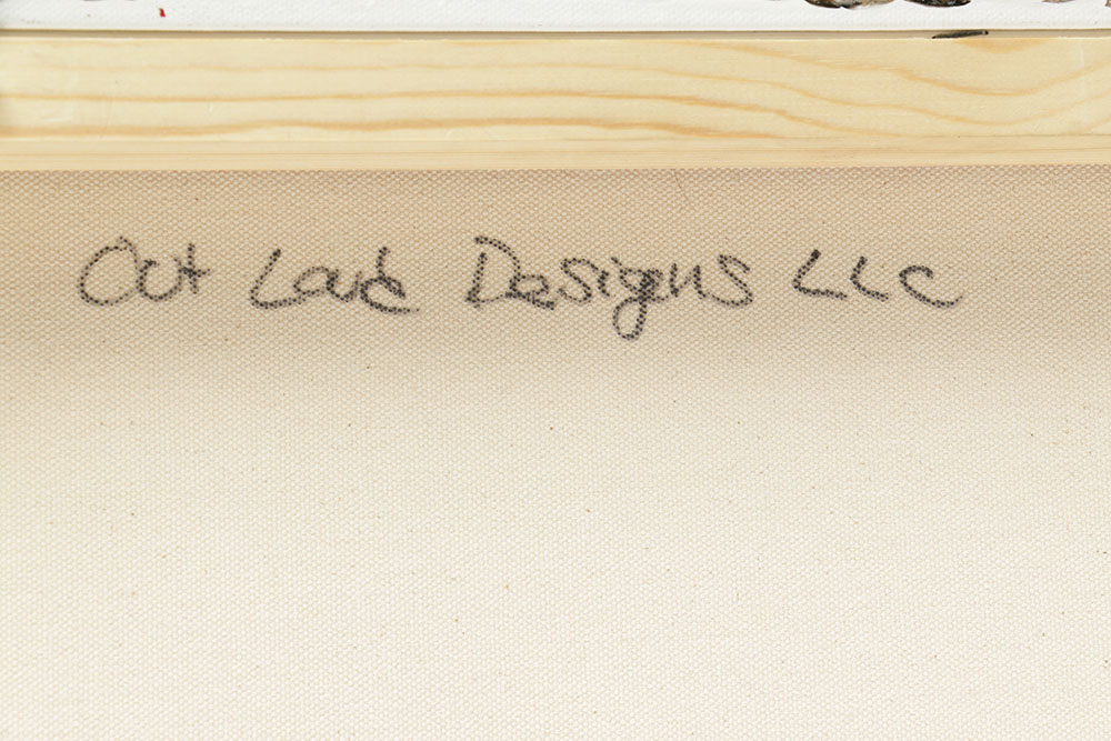 Jamie Anton Acrylic Painting on Canvas "Stepping Into the Shadows"