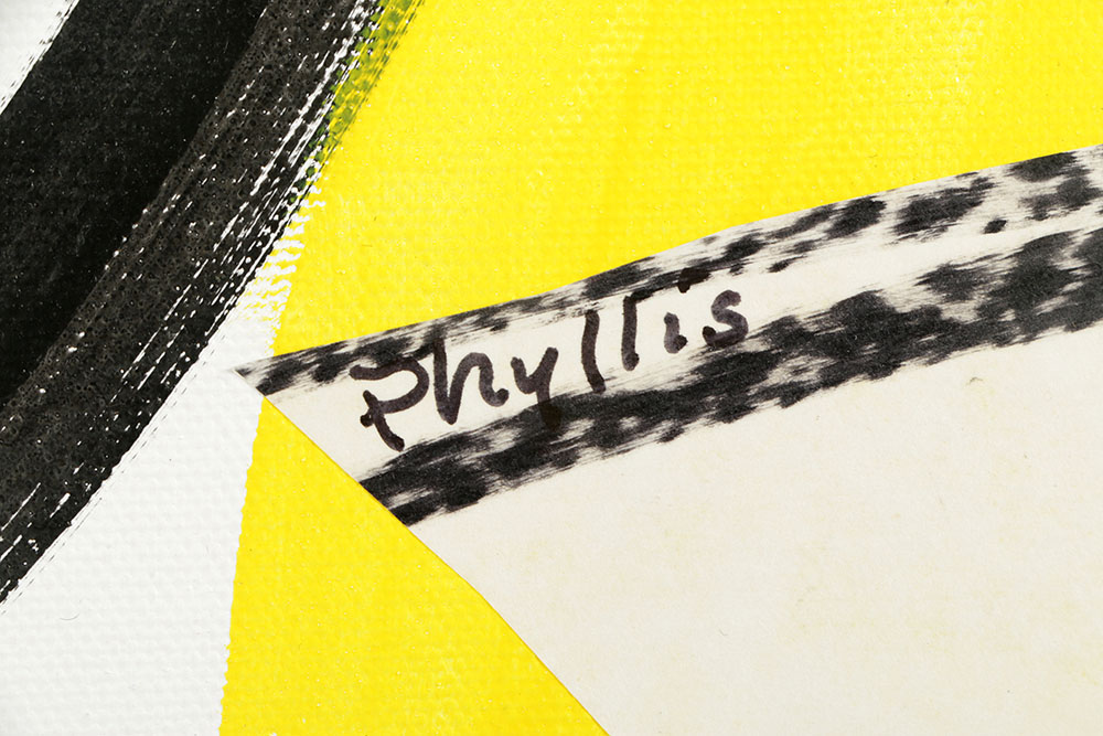 Phyllis Rinaldi Mixed Media on Canvas "Modern Man"