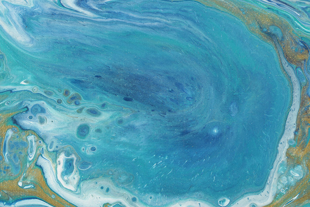 Tiffany Moyer Acrylic Painting on Canvas Abstract Composition