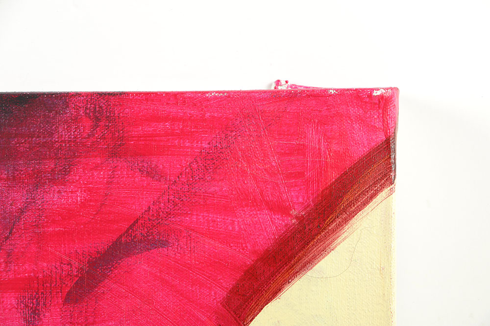 Maxwell Redder Acrylic Painting on Canvas "Untitled Abstract"