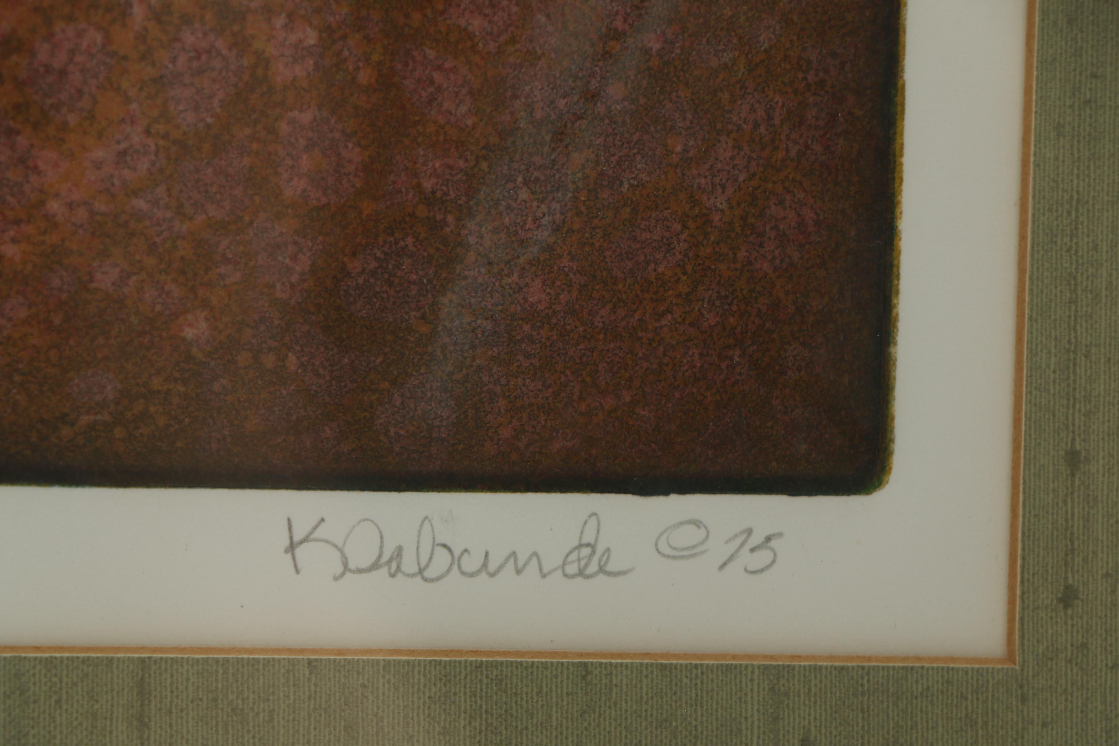 Signed Aquatint "Icarus"