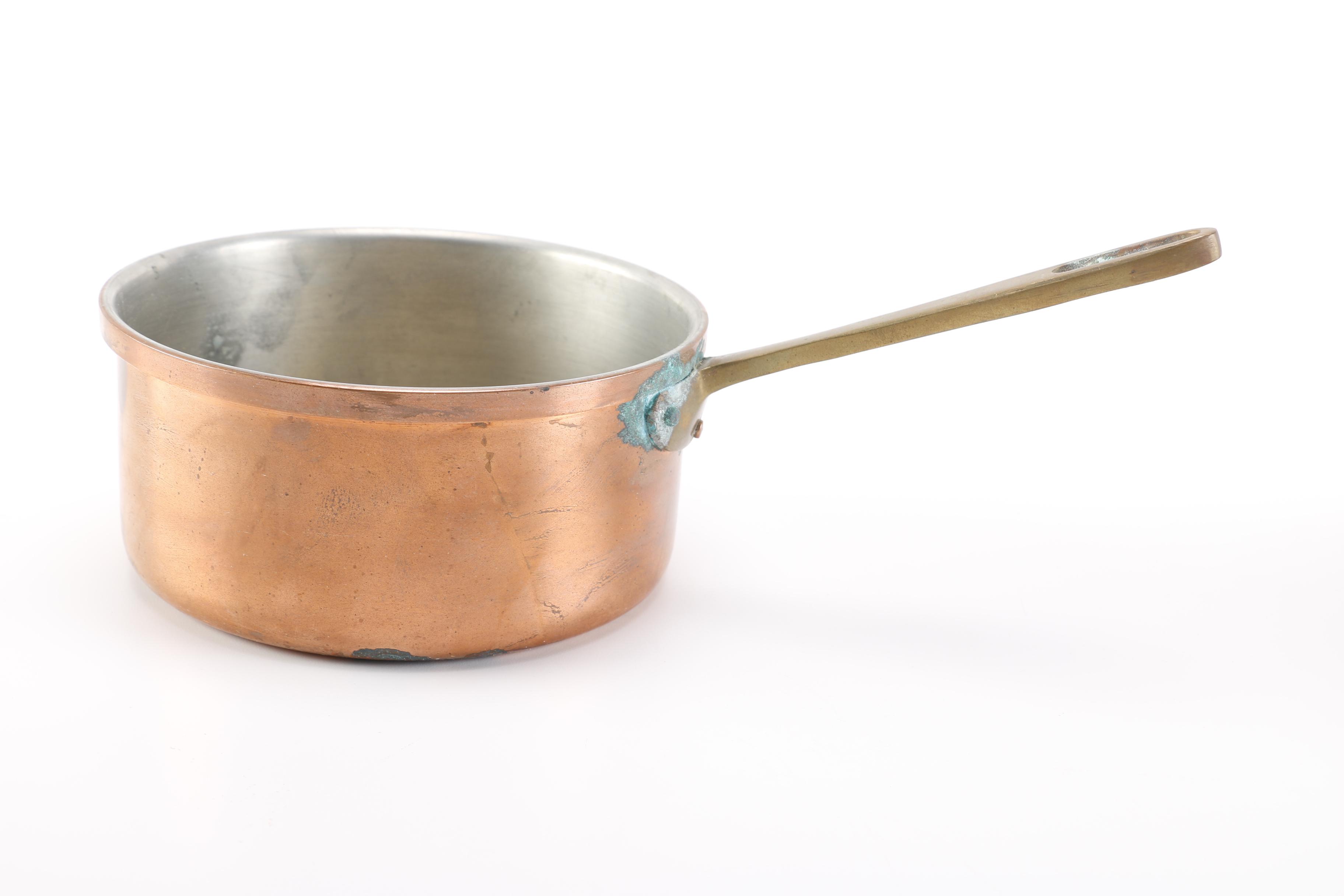 Assortment of Tapiol Copper Cookware