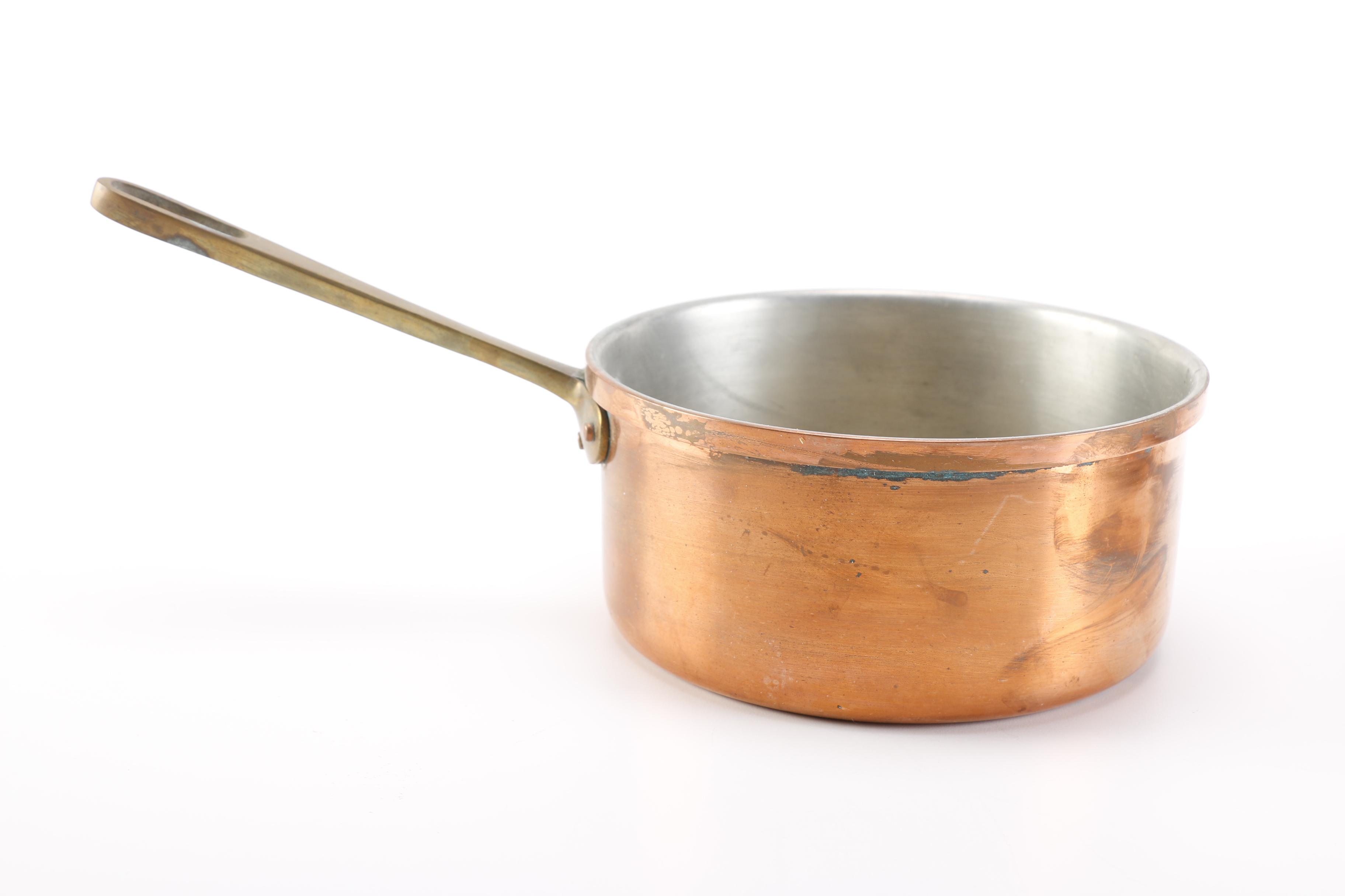 Assortment of Tapiol Copper Cookware