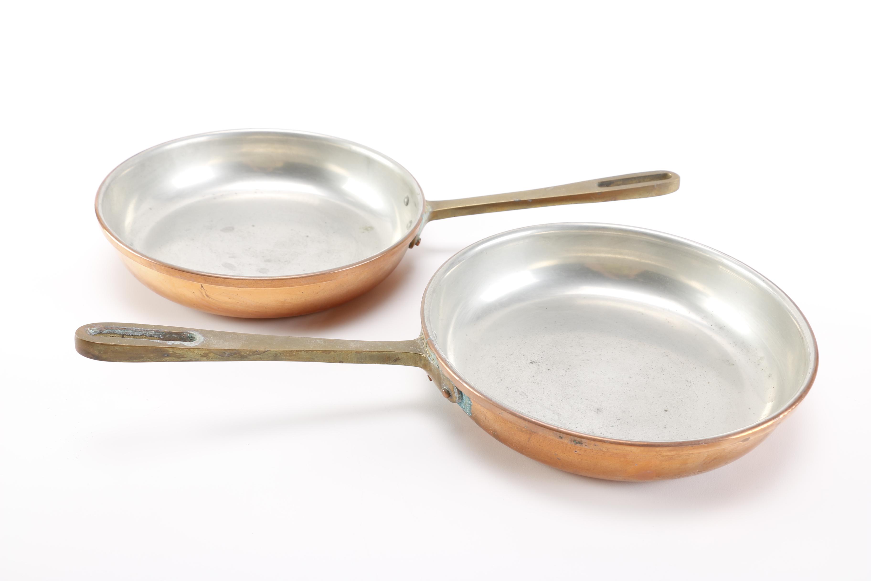 Assortment of Tapiol Copper Cookware