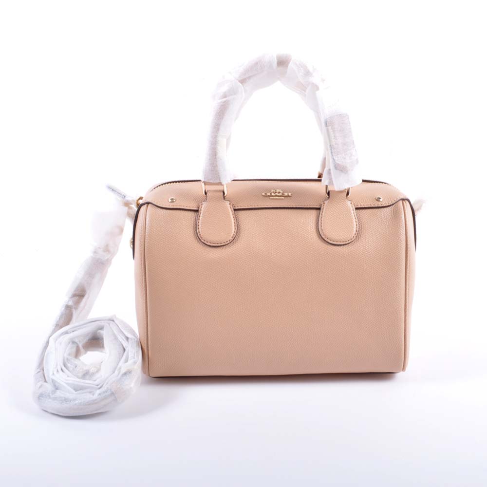 Coach Leather Mini Bennett Satchel