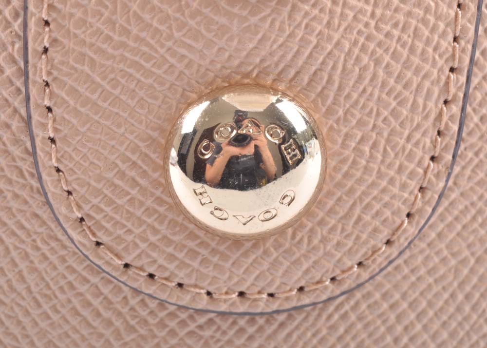 Coach Leather Mini Bennett Satchel