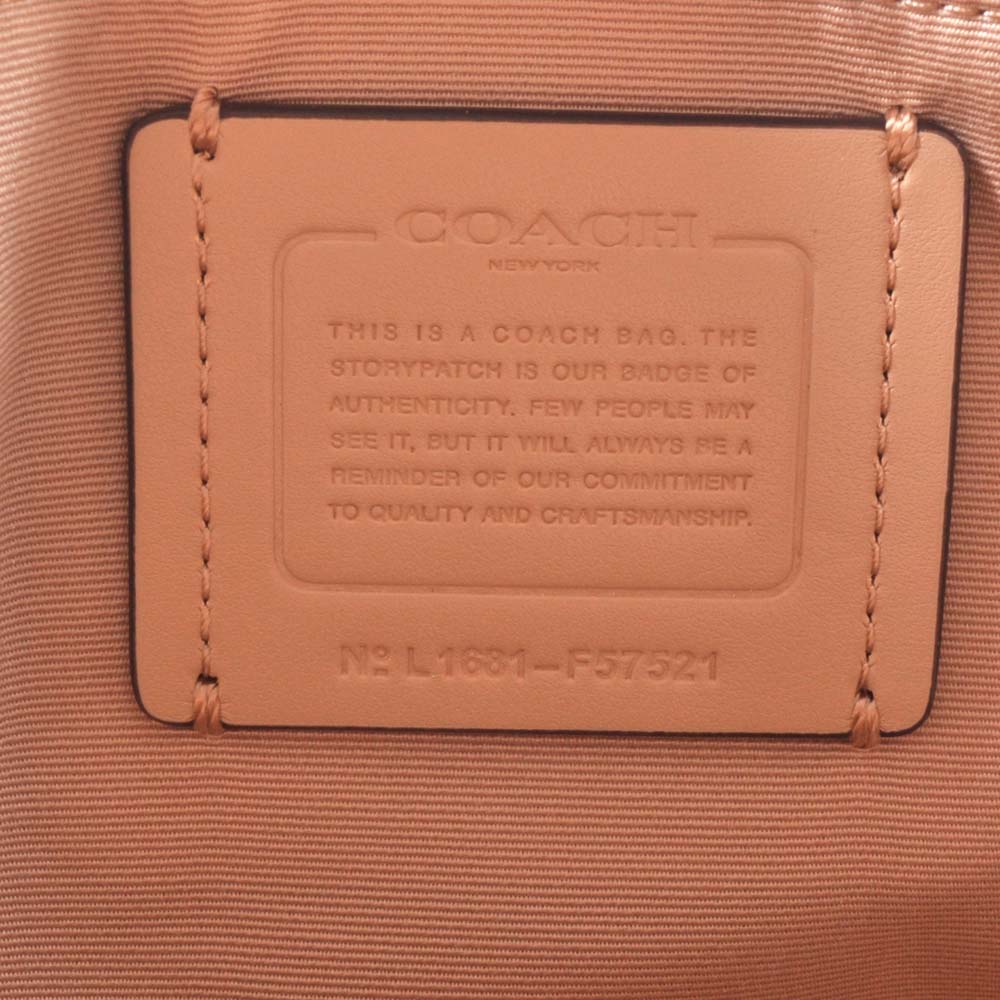 Coach Leather Mini Bennett Satchel