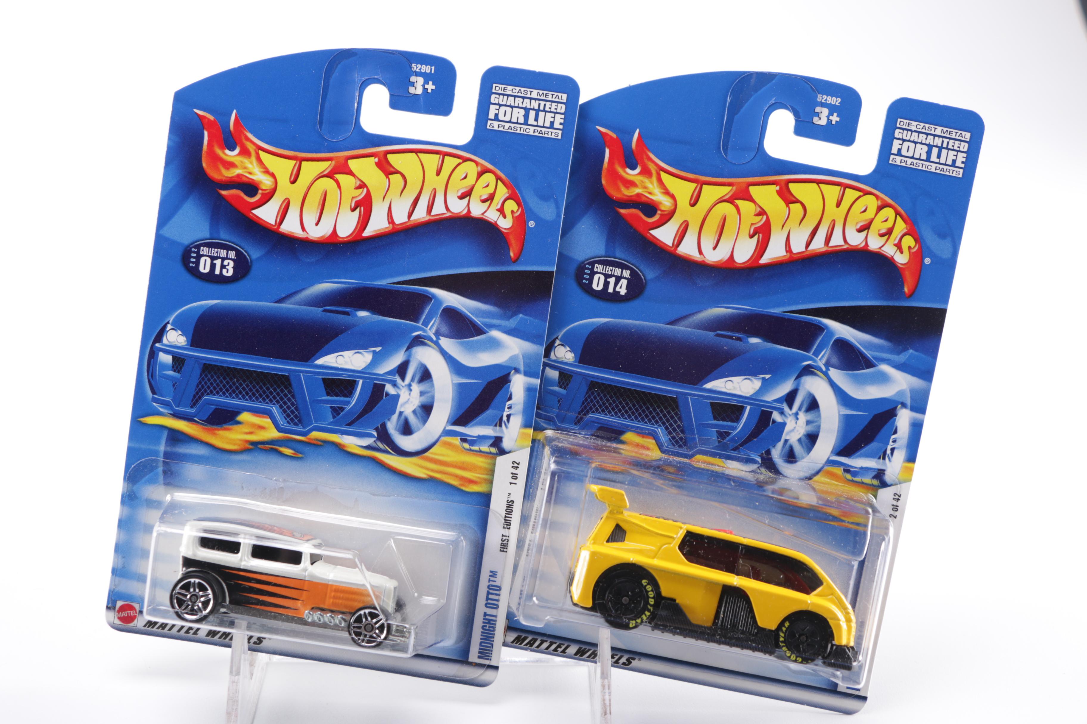 Circa 2000 Mattel Hot Wheels Die-Cast Cars