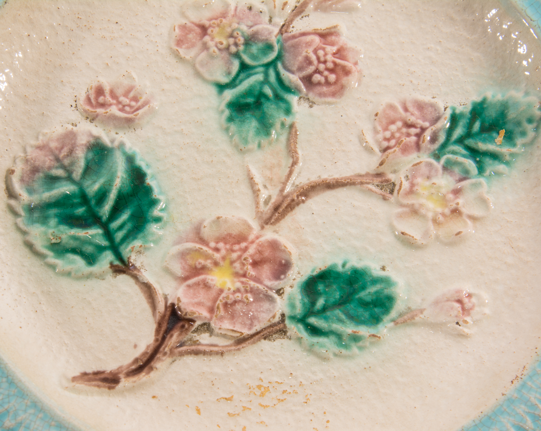 Vintage Majolica Plates
