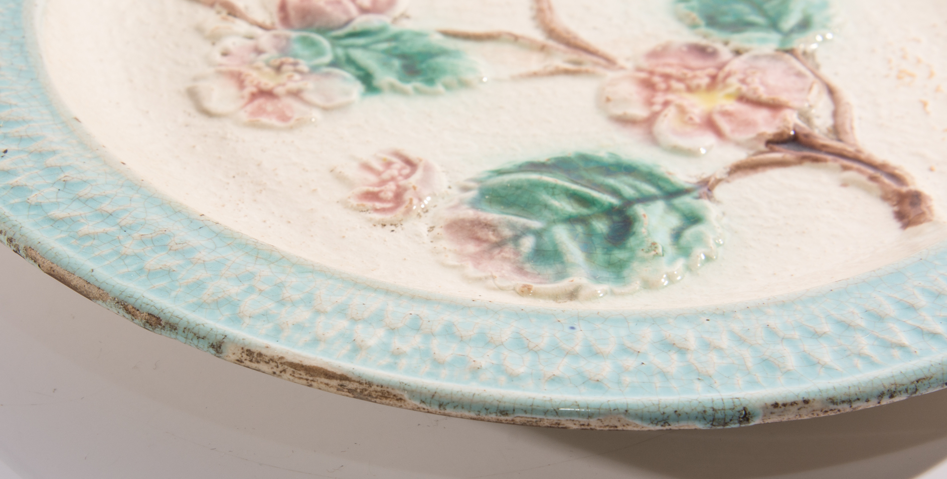 Vintage Majolica Plates