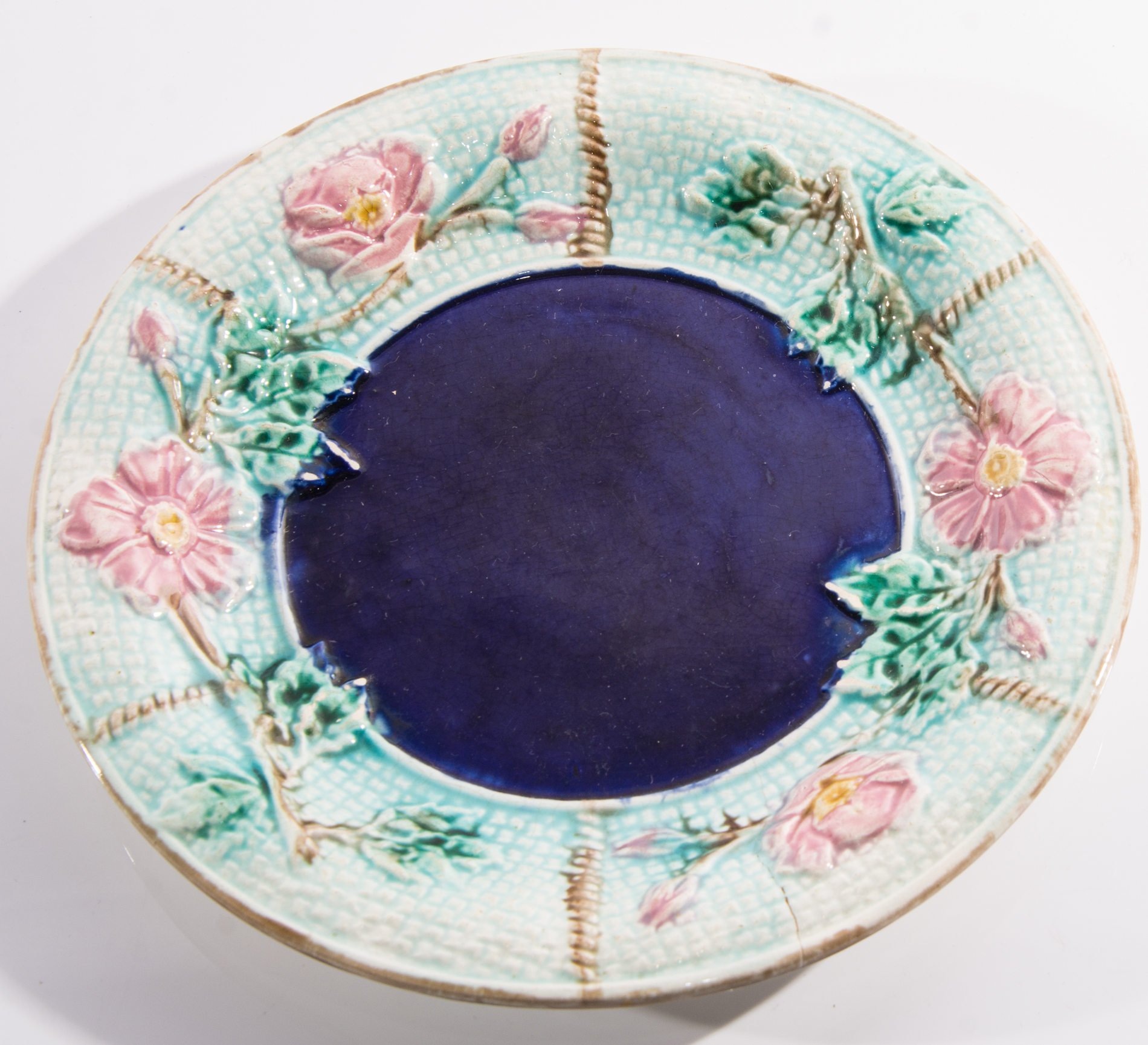 Vintage Majolica Plates