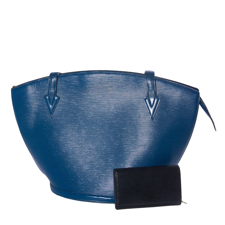 Louis Vuitton St. Jacques Epi Leather Handbag and Wallet