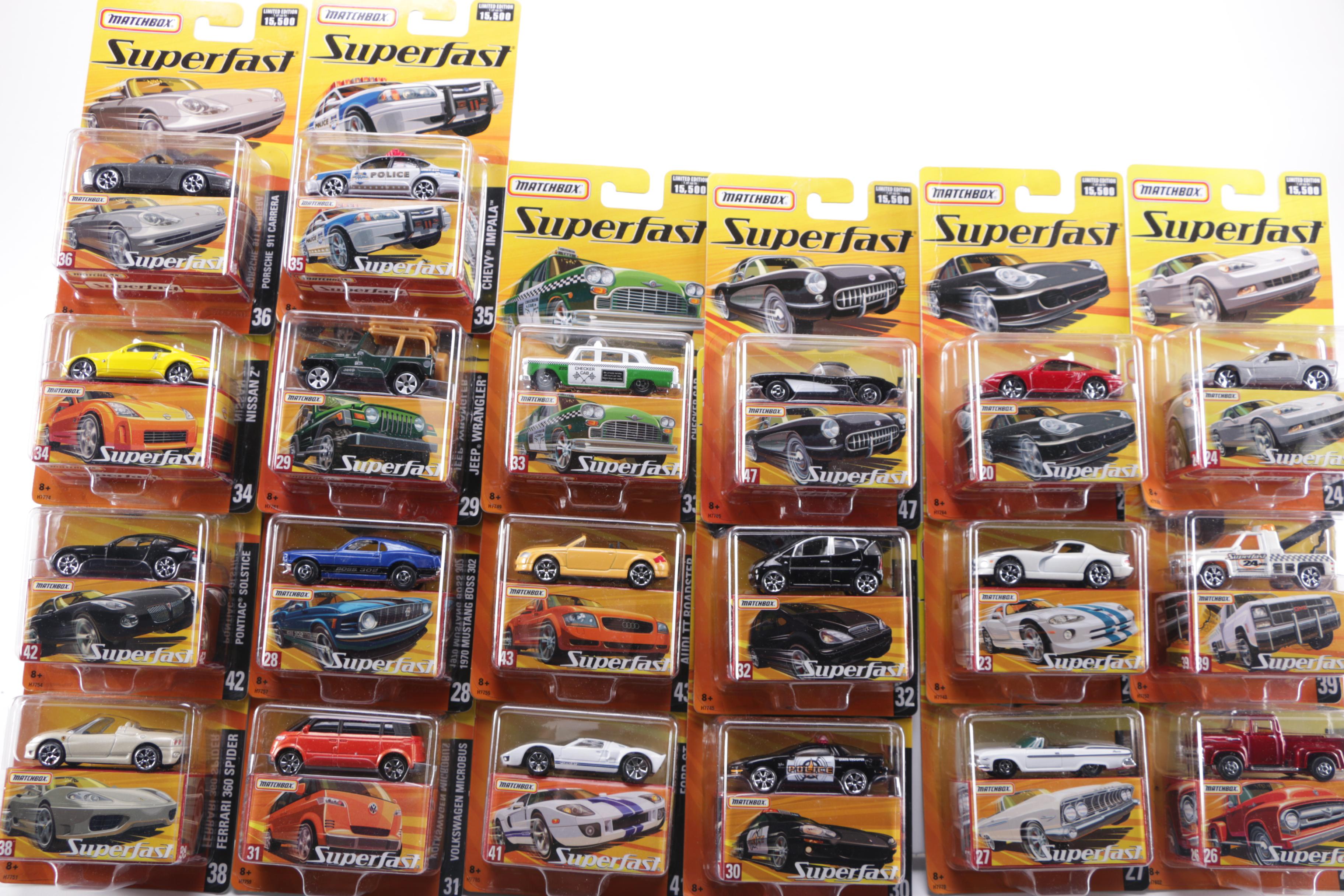 Matchbox Superfast Cars