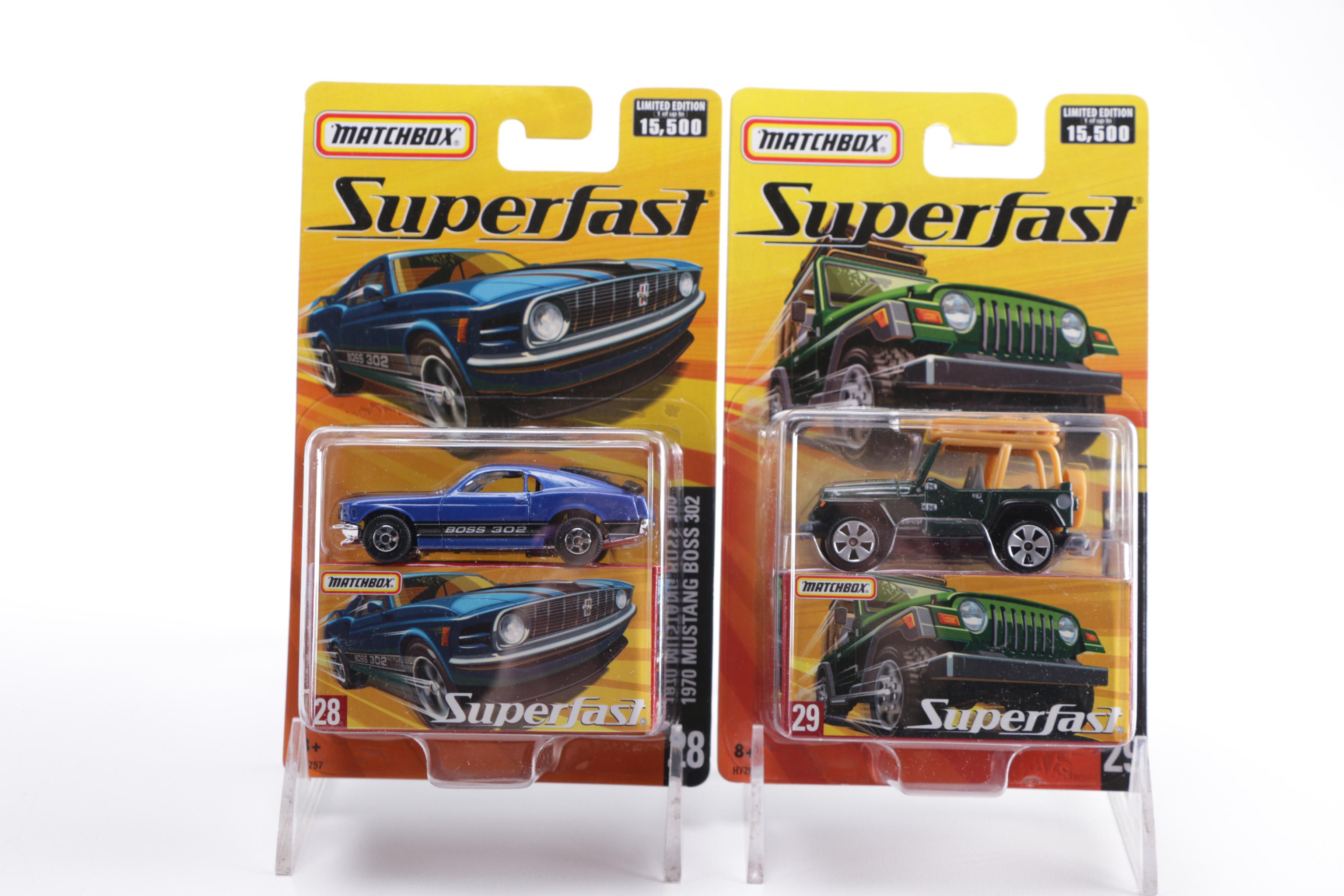 Matchbox Superfast Cars