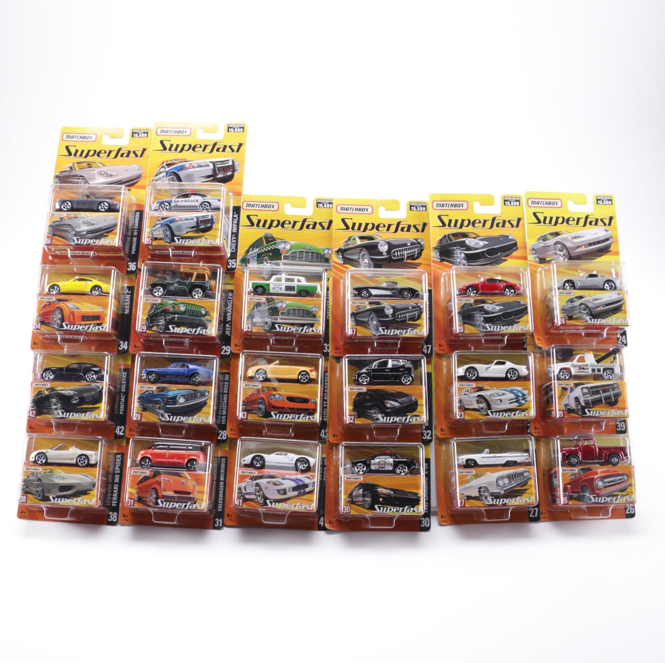 Matchbox Superfast Cars