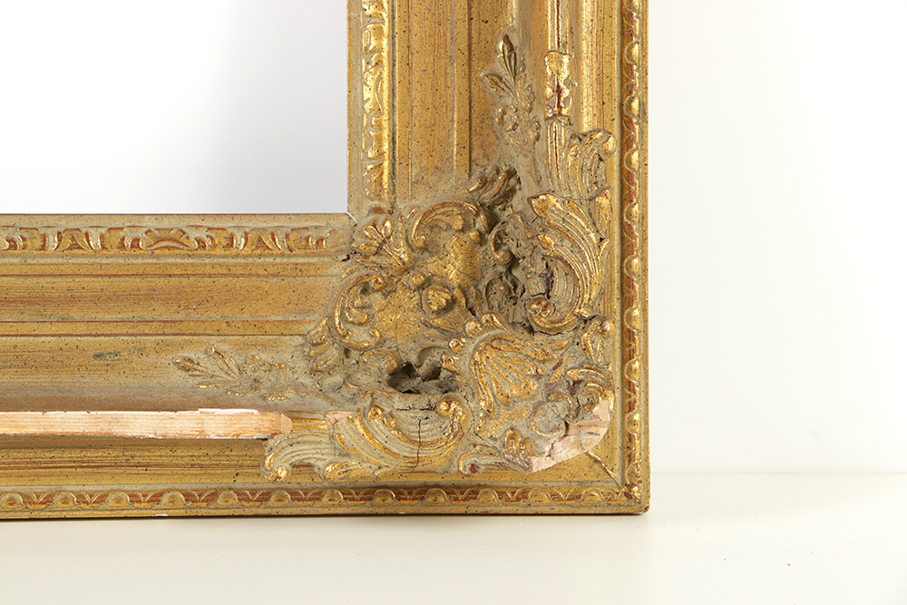 Early 20th Century Louis XIV Style Gilt and Gesso Frame