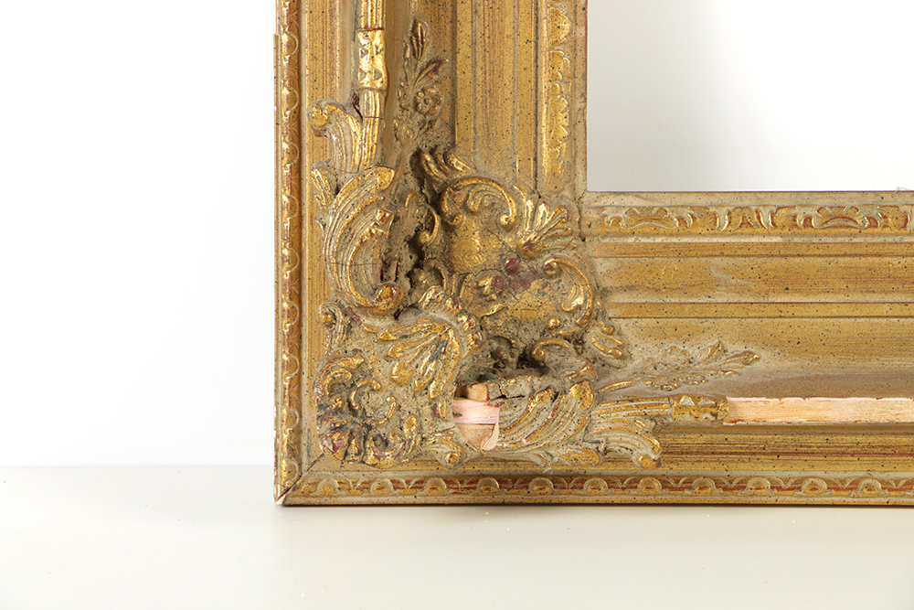 Early 20th Century Louis XIV Style Gilt and Gesso Frame