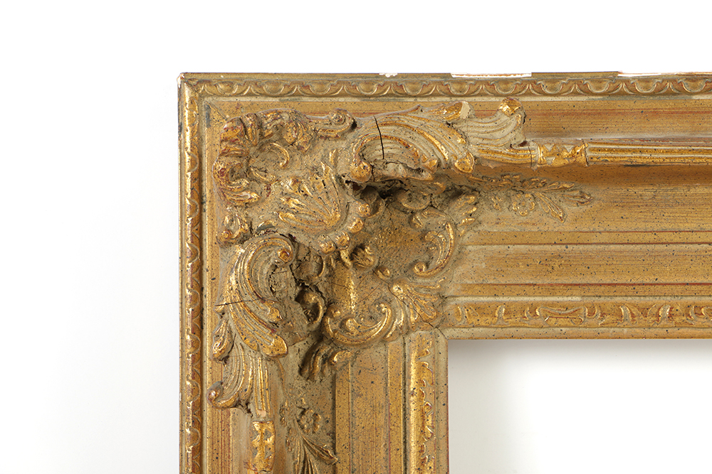 Early 20th Century Louis XIV Style Gilt and Gesso Frame