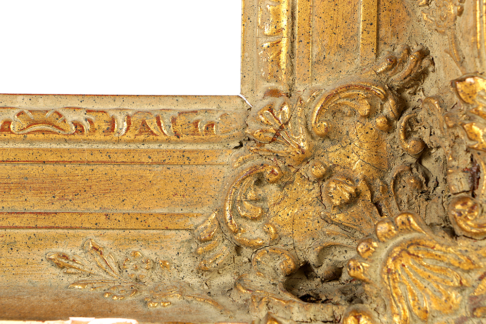 Early 20th Century Louis XIV Style Gilt and Gesso Frame