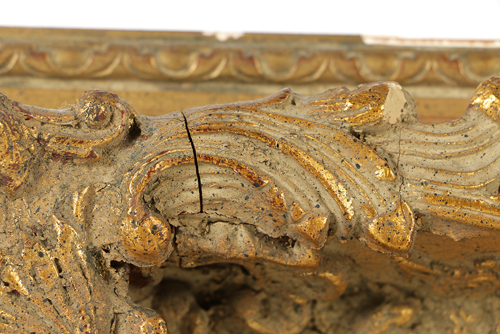 Early 20th Century Louis XIV Style Gilt and Gesso Frame