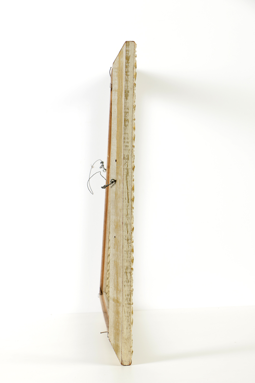 Wood and Gesso Low Relief Acanthus Moulding Frame