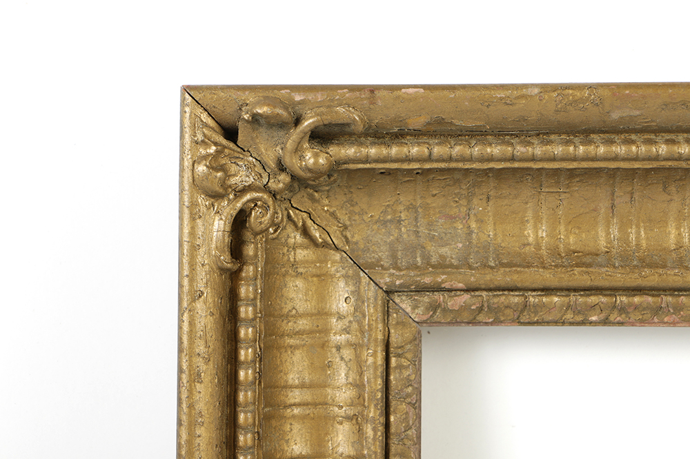 Antique Hudson River School Style Gilt and Gesso Frame