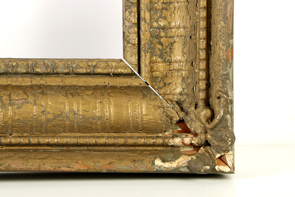 Antique Hudson River School Style Gilt and Gesso Frame