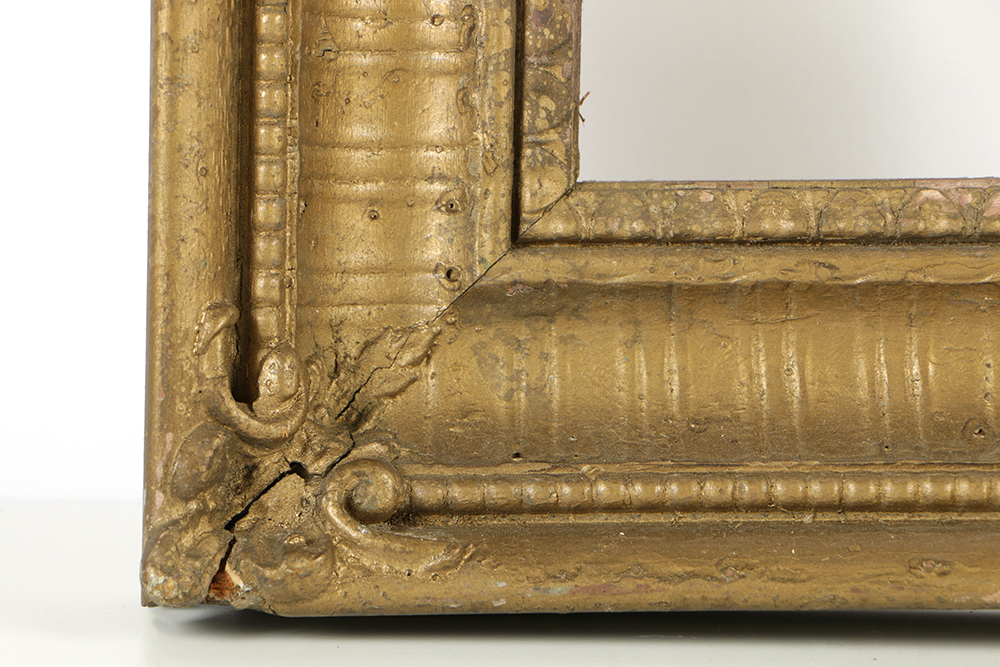 Antique Hudson River School Style Gilt and Gesso Frame