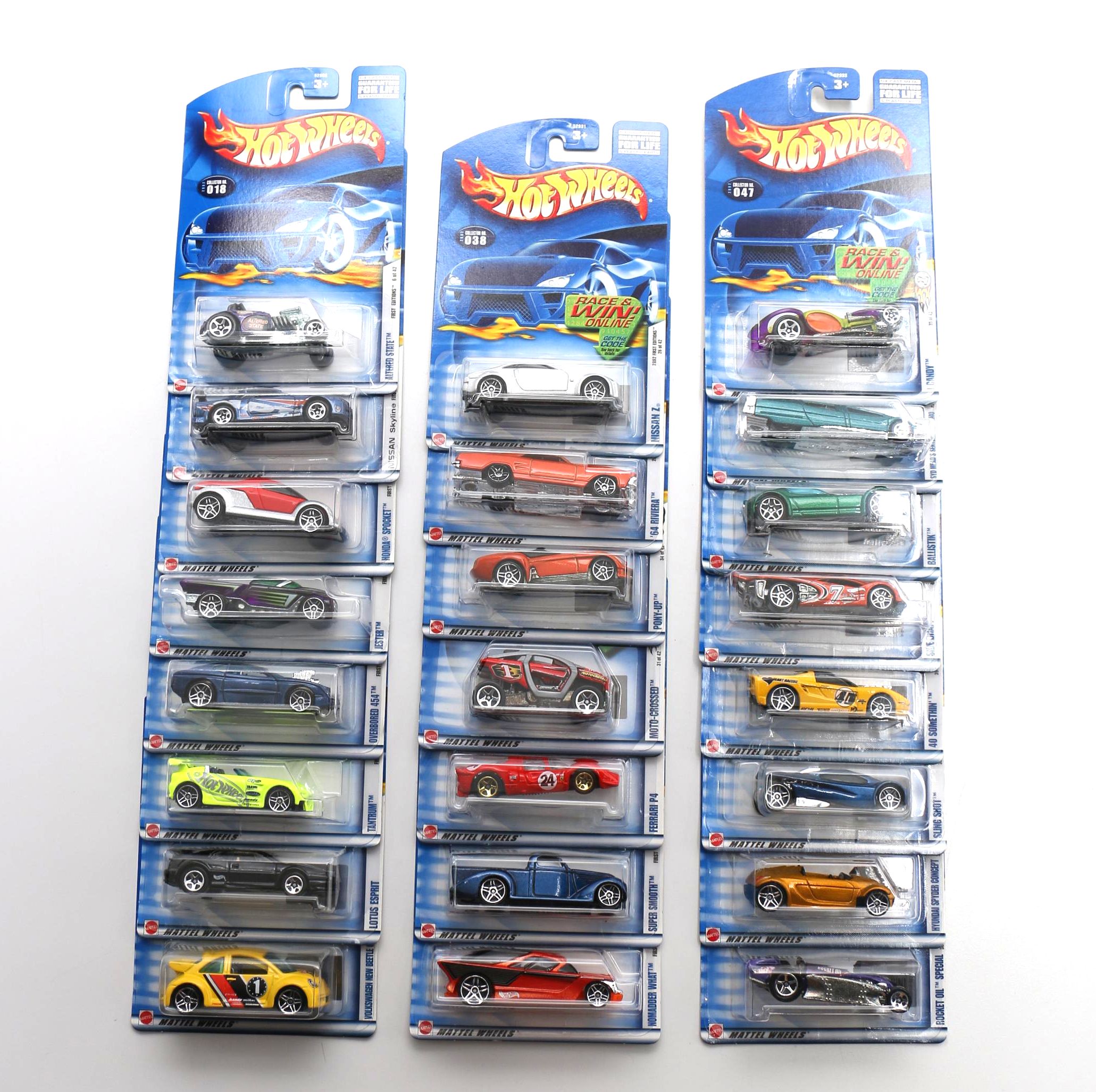 Hot Wheels Die-Cast Car Collection